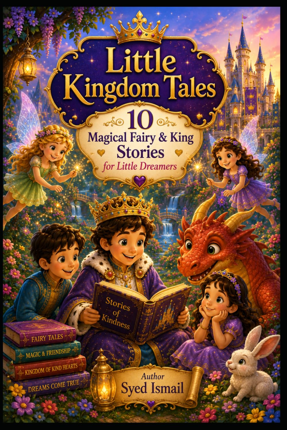 LITTLE KINGDOM TALES: 10 Magical Fairy & King Stories for Little Dreamers | Bedtime Stories About Kindness, Friendship, Courage, and Sharing for Kids