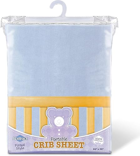 Vista 90 de Abstract Sábanas de algodón para cuna pequeñas – Pack n Play Sábanas bajeras – Sábanas ultrasuaves para cuna para niños y niñas – Universales