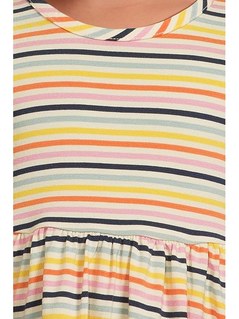 Multi Hanna Andersson Long Sleeve Playtime Dress in HannaSoft™ (Infant/Toddler)