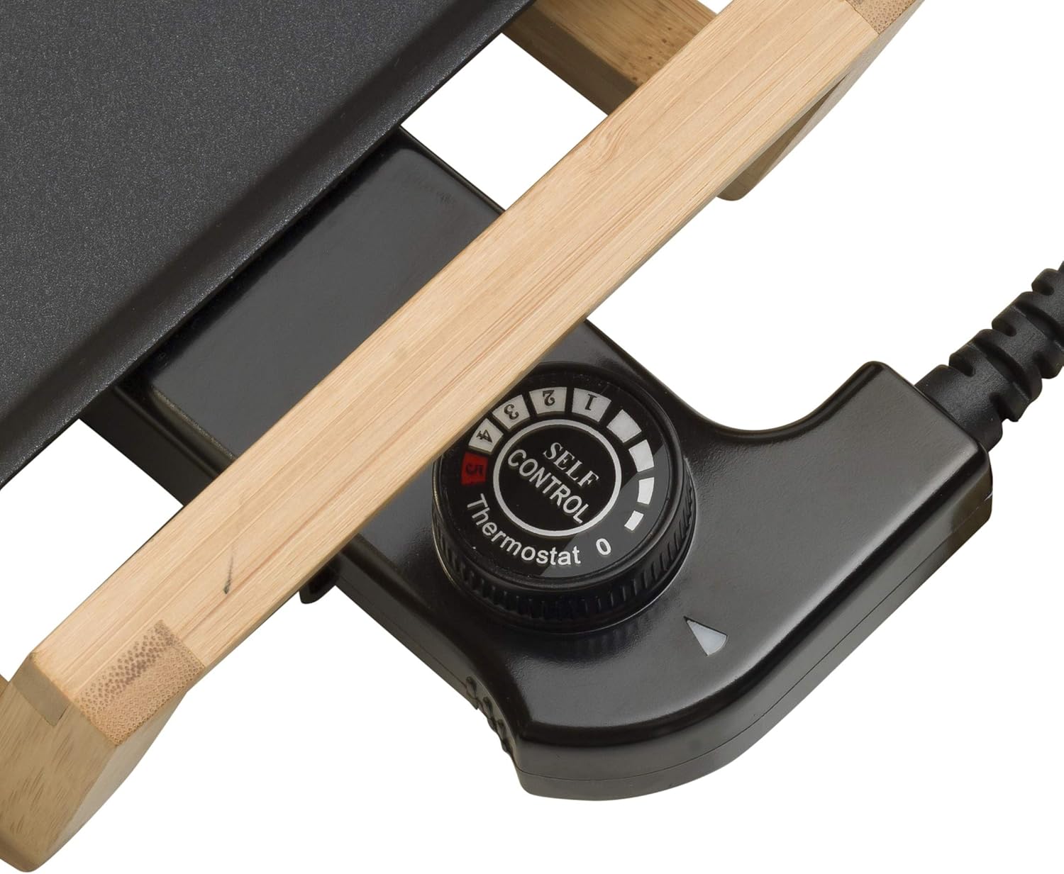 Bestron Barbecue elettrico da tavolo con rivestimento antiaderente per 4 persone, 2000 Watt, colore nero