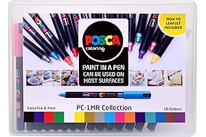 Art, Craft or Industrial Detailing? Ultra-Fine Tip Posca's Here for All