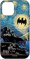Vista 28 de DC Comics Batman Starry Night Style Painting Case para iPhone 17