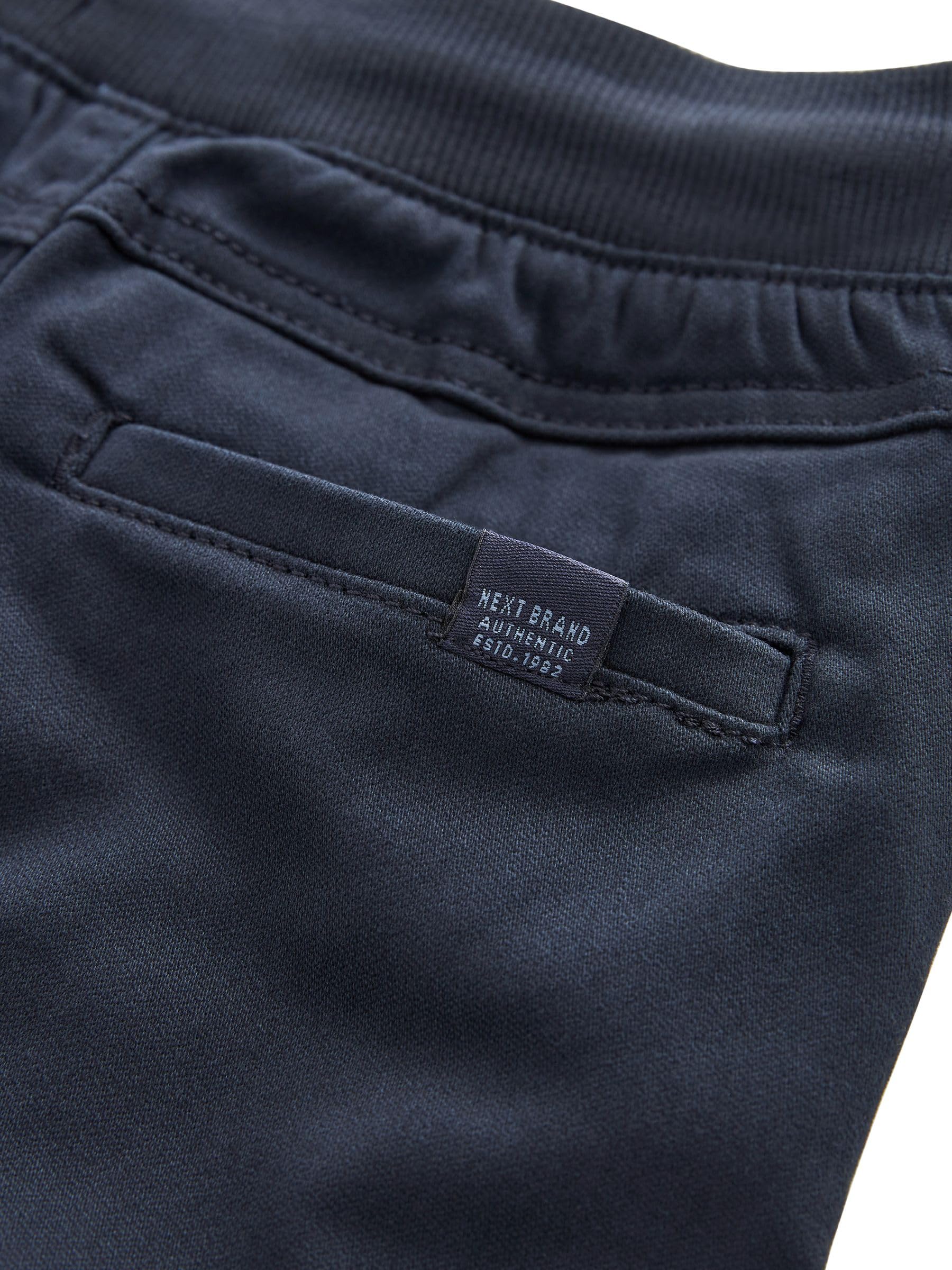 NEXT Garçon Pantalon Standard à Taille élastique côtelée