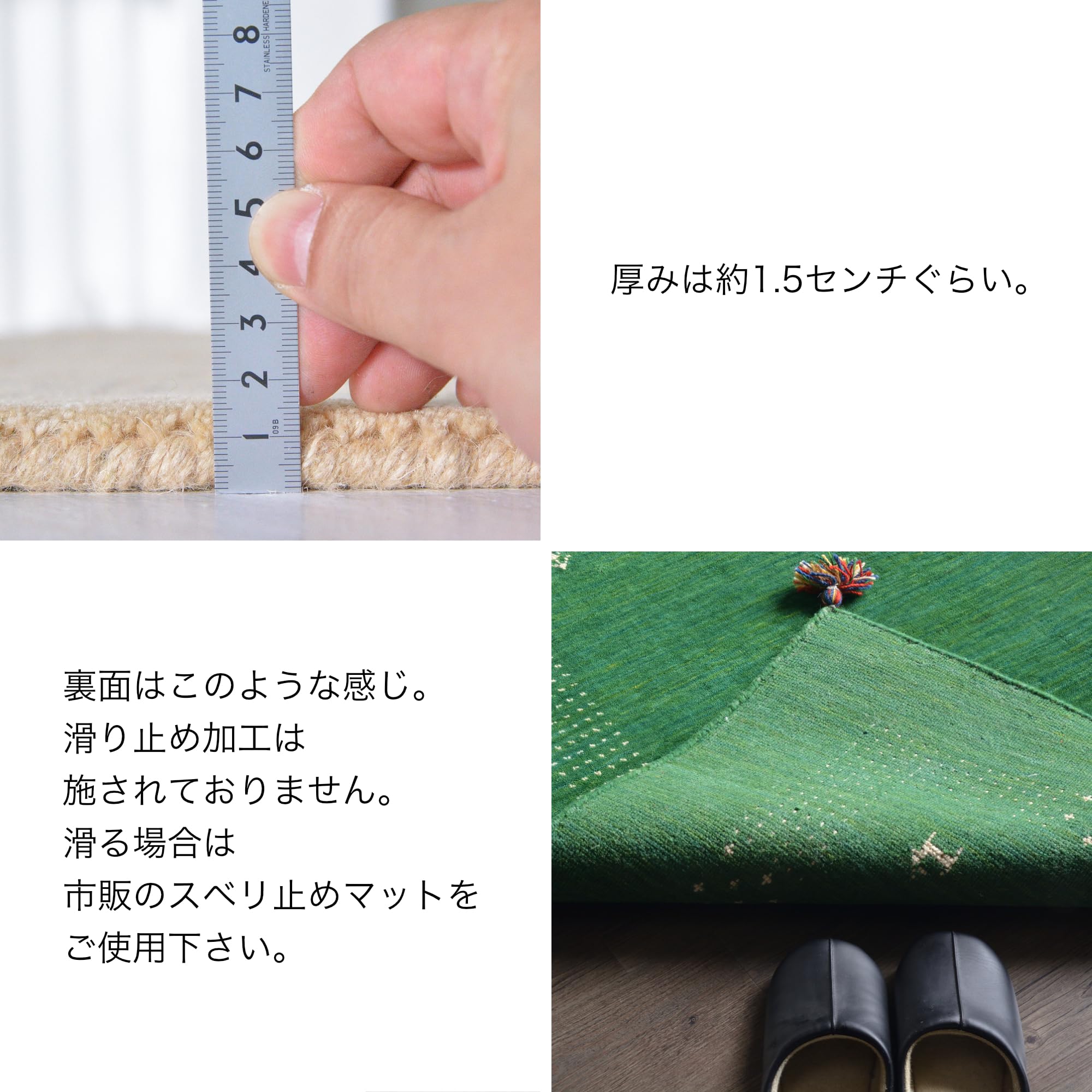 5. ギャッべ Amazon | RUGS‐FACTORY ギャッベ ギャッベ ラグ ラグマット