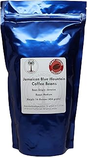 Jamaican Blue Mountain Coffee - 1 Pound - Medium Roast