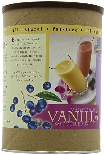 Miniatura 6 de MOCAFE Madagascar Mezcla de batido de vainilla, mezcla instantánea de frappe de lata de 3 libras, bebida mezclada estilo casa de café utilizada en