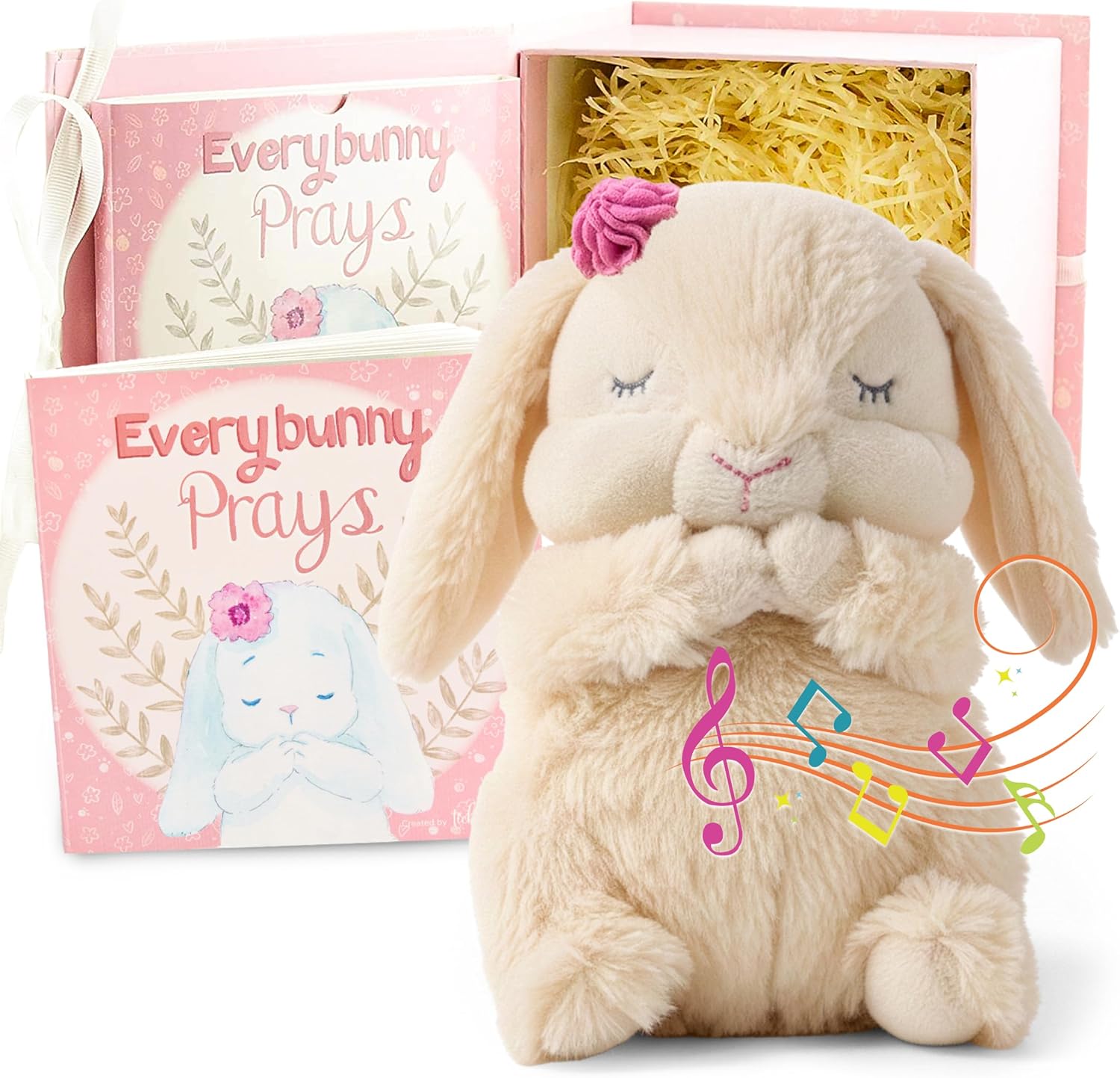 Tickle & Main Everybunny Prays Bunny Plush & Musical Prayer Toy 
