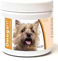 Vista 106 de Healthy Breeds Schnauzer en miniatura Omega HP Ácido graso para piel y pelaje Masticables suaves 60