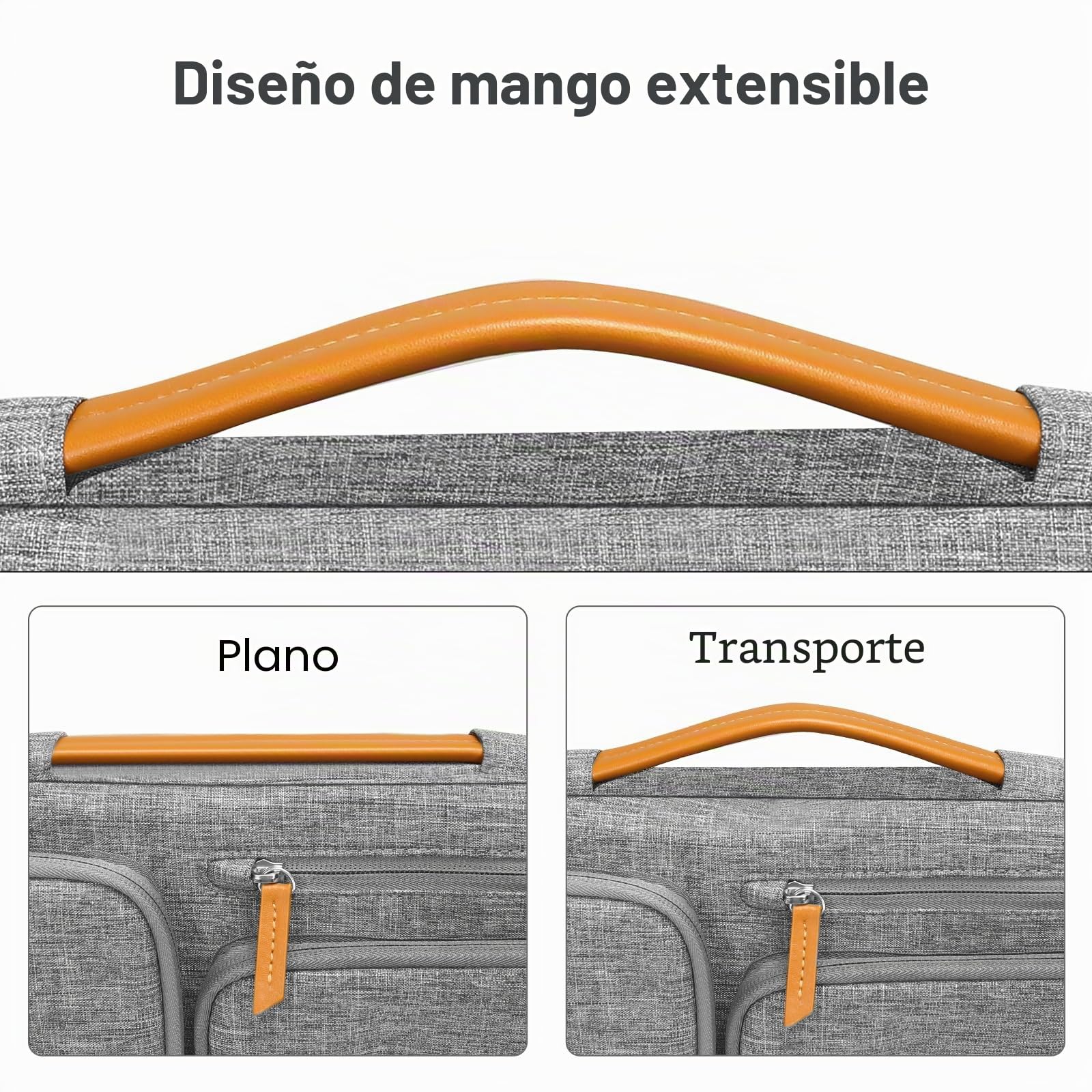 MOSISO Funda Tablet Compatible con 11 Pulgadas iPad Pro M4&iPad Air M2 2024, iPad Pro 11 M2 M1, iPad 10.9, iPad 10.2, iPad Air 5/4 10.9, Lateral Abierta Bolsa con 4 Cremallera Bolsillos,Gris