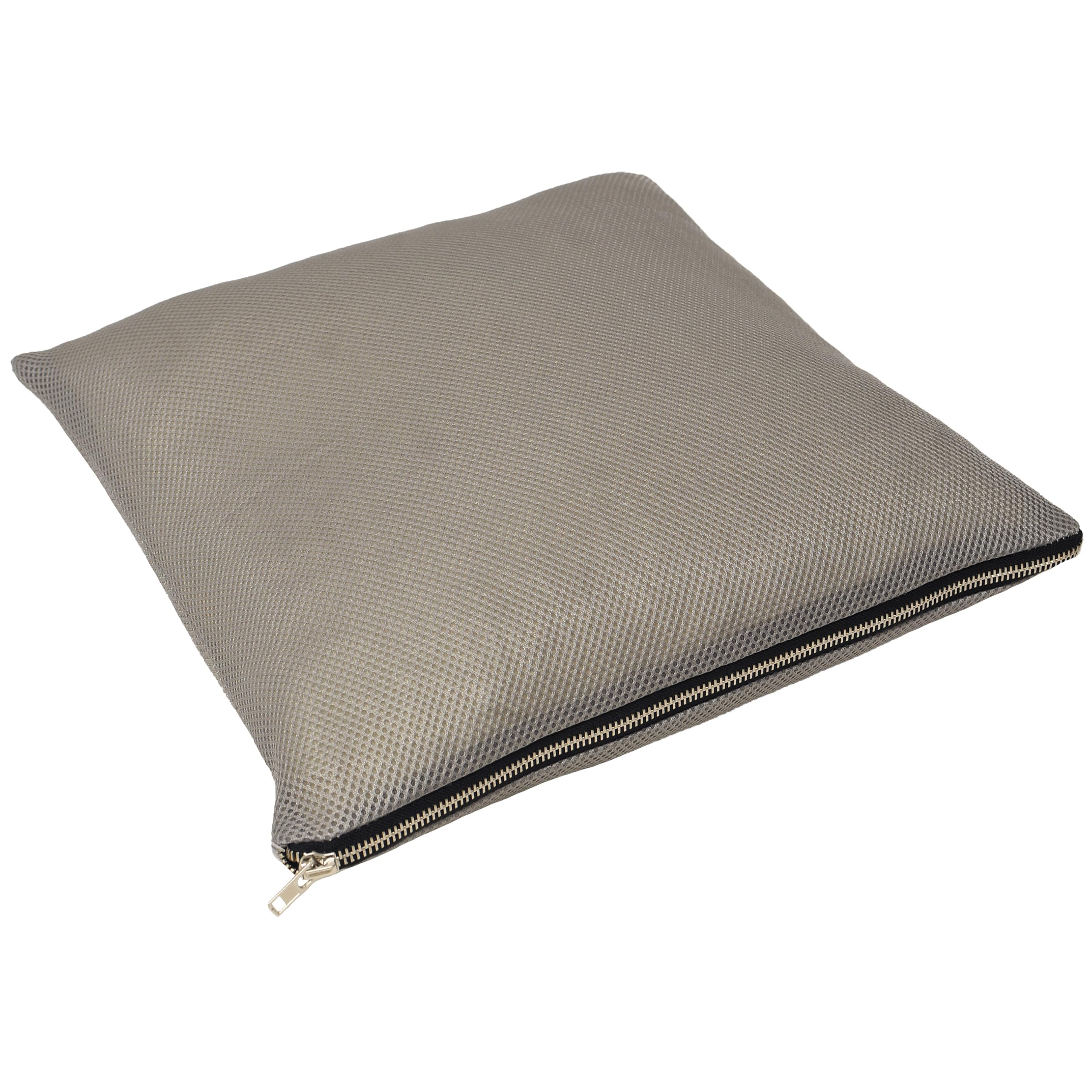 Paoletti Unisex Dark Grey Dallas Textured Woven Cushion In 45Cm X 45Cm
