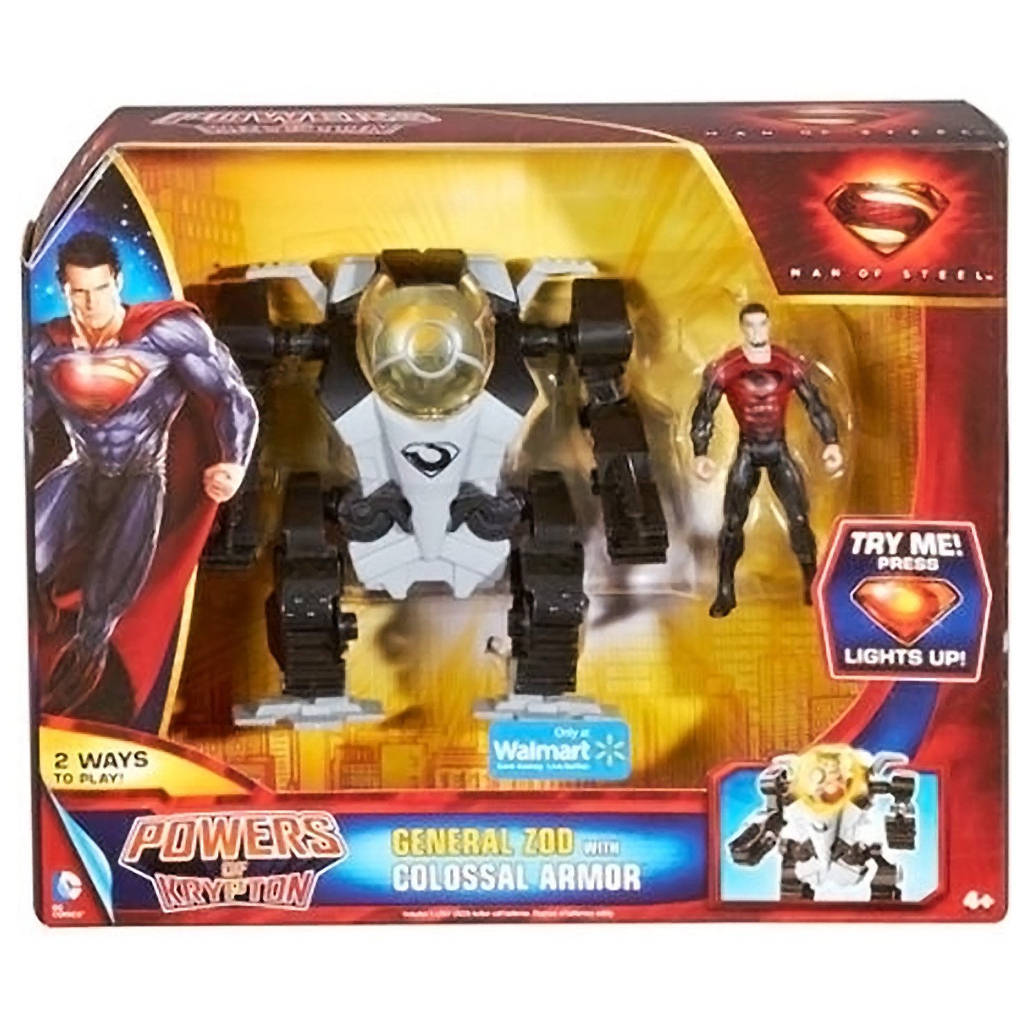 Superman Man of Steel Movie Powers of Krypton Exclusive General Zod