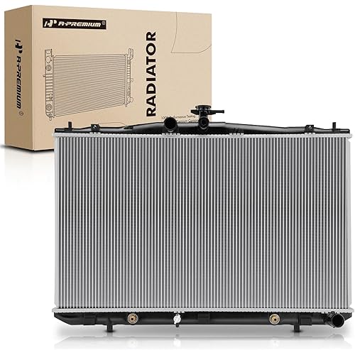 A-Premium Engine Coolant Radiator Assembly with Transmission Oil Cooler Compatible with Lexus RX350 2010-2015 & Toyota Sienna 2011-2016