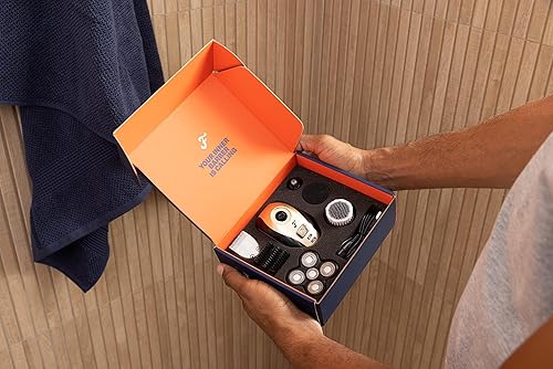 Miniatura 8 de FREEDOM GROOMING The FlexSeries - Afeitadora de cabello eléctrica inalámbrica y recargable para hombre novedosa afeitadora con cuchillas giratorias