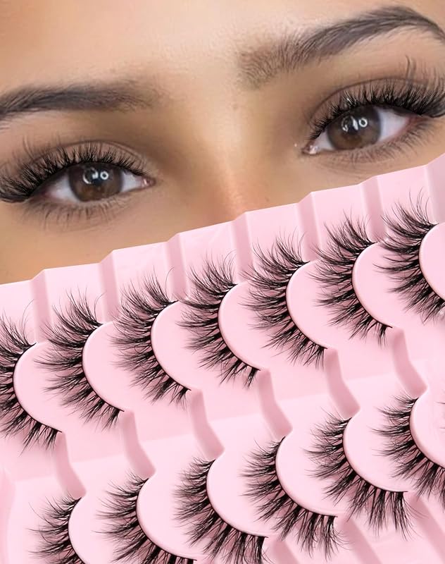 Cílios postiços estilo cat eye D5 DALLAIS