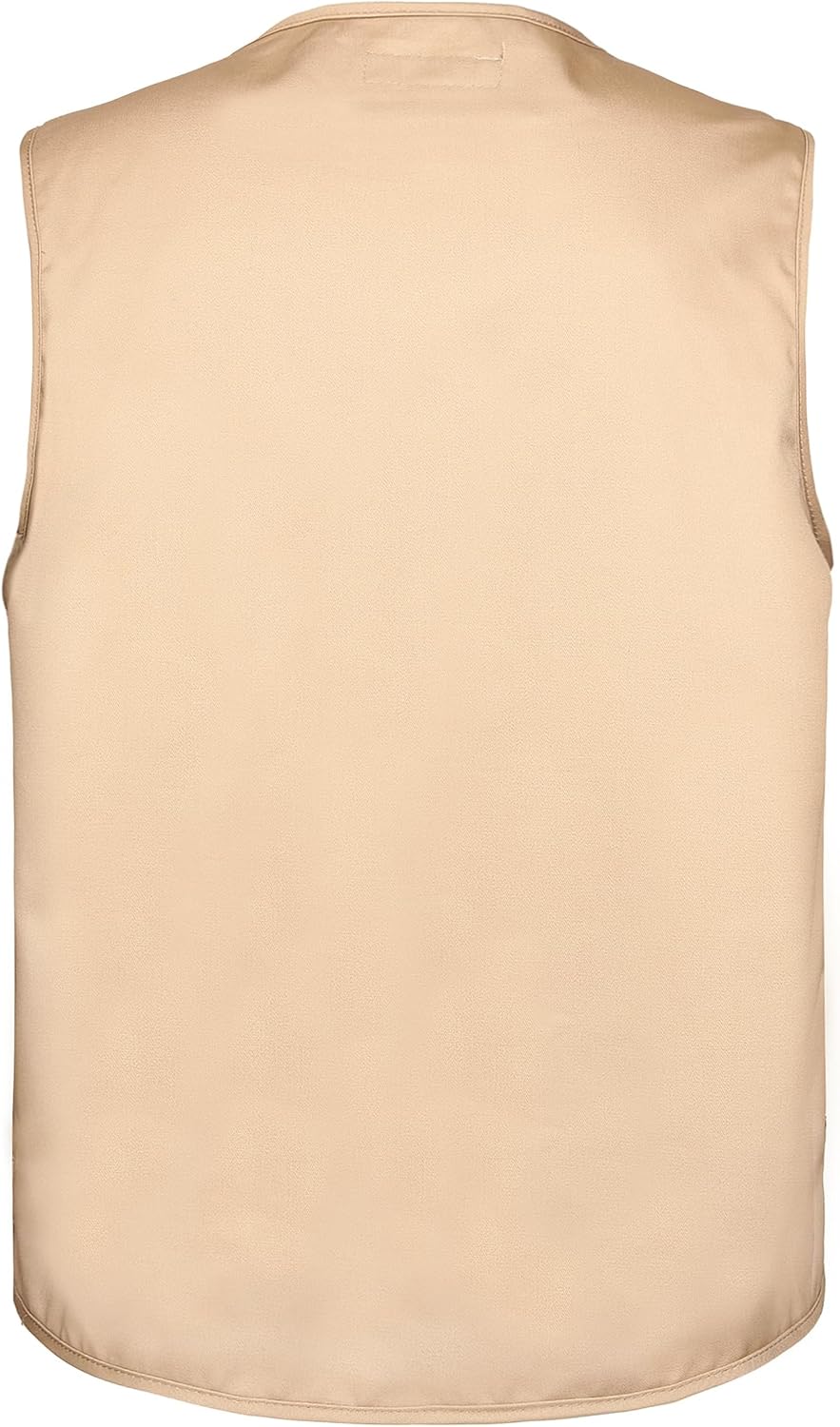 Men’s Fishing Vest Summer Outdoor Work Safari Travel Photo Vest with Multi Pockets - Image 2