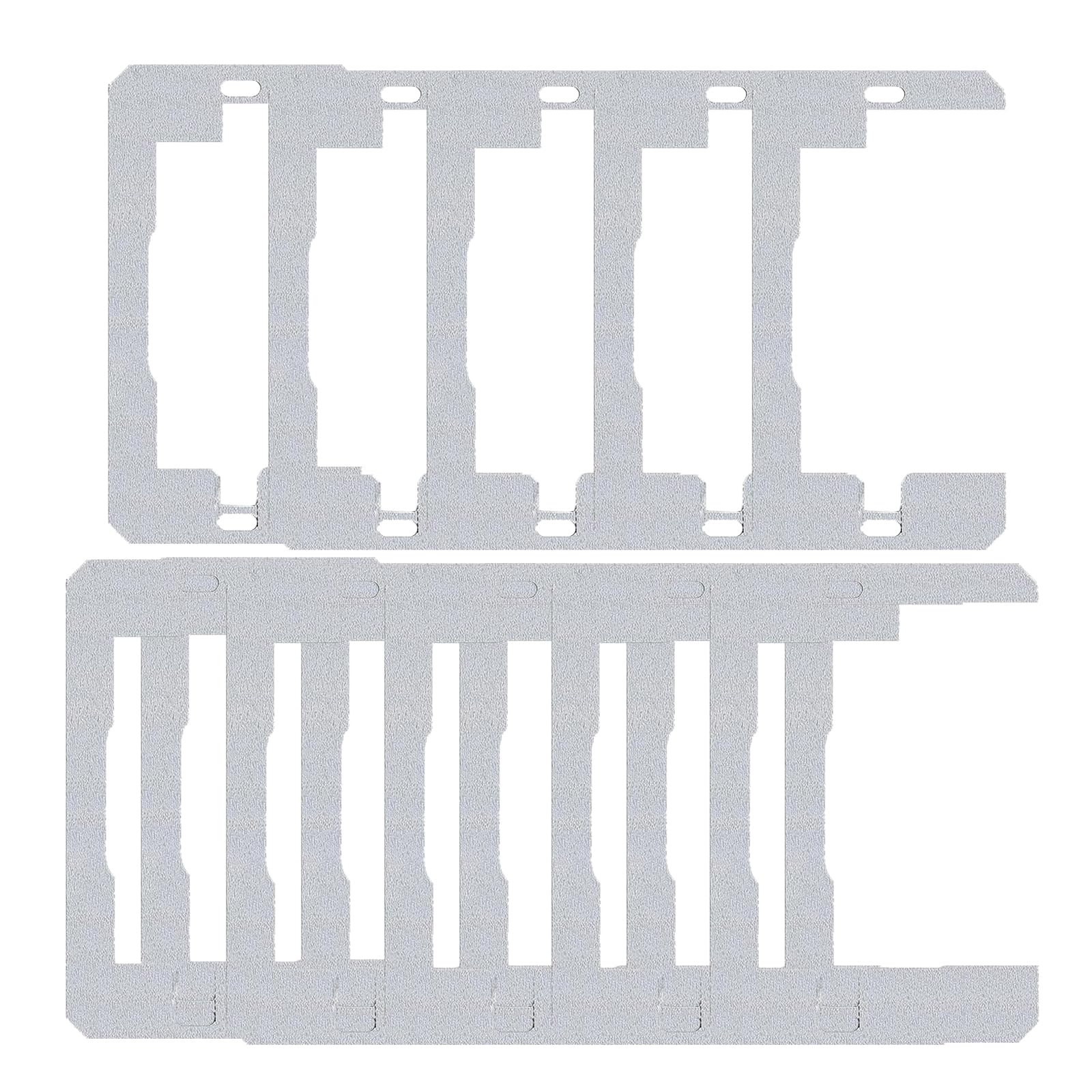 Metal Wall Plate Shims Wall Plate Leveling Metal Electrical Outlet Spacer for Professional Outlet Leveling Installation