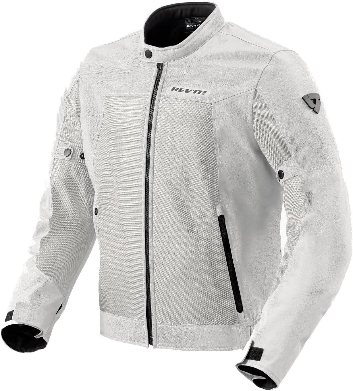 Men's Eclipse 2 Mesh Motorcycle Jacket (Silver - X-Large)