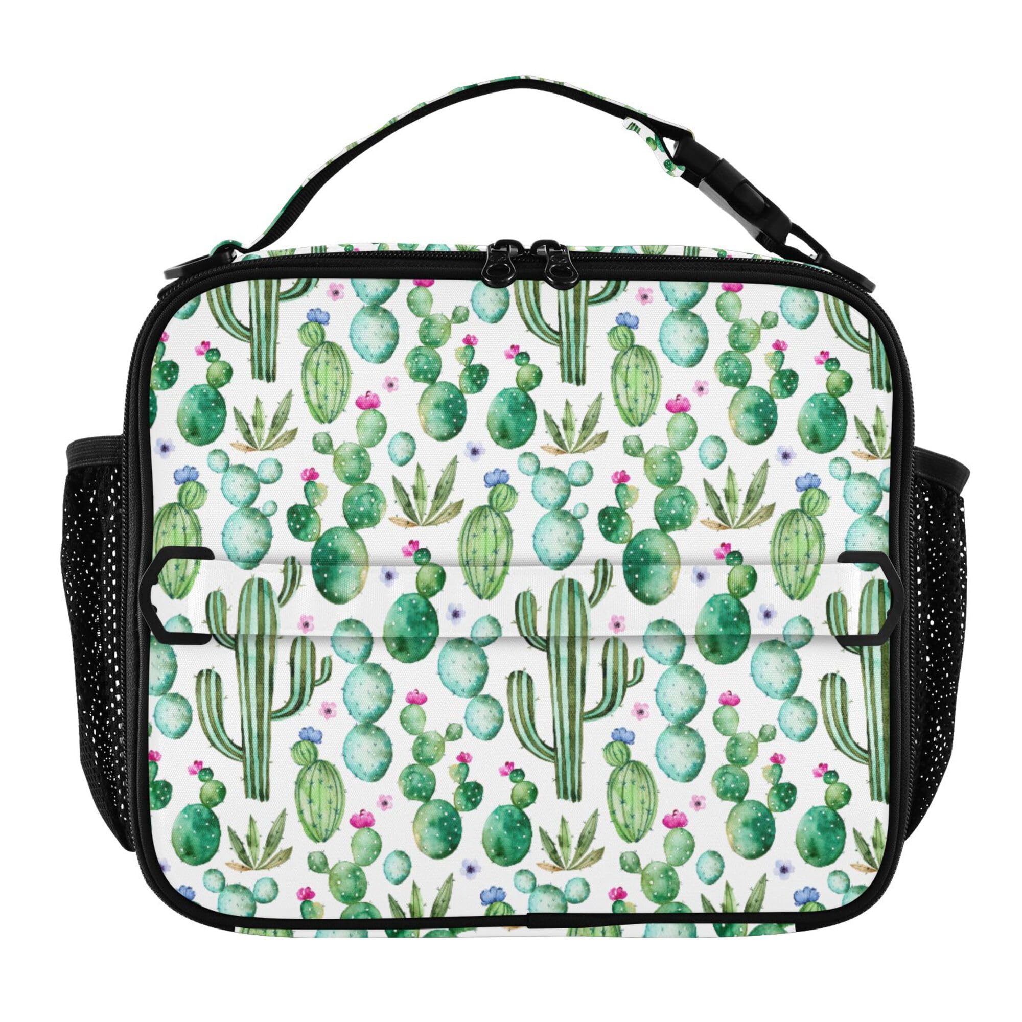 Lonchera térmica impermeable ALAZA con correa ajustable para el hombro y diseño floral