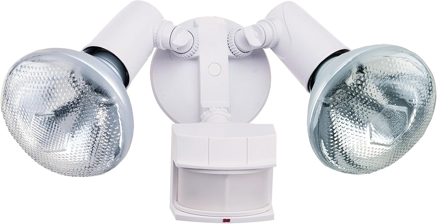 Heath/Zenith SL5312WH DualBrite MotionSensing Security Light, White