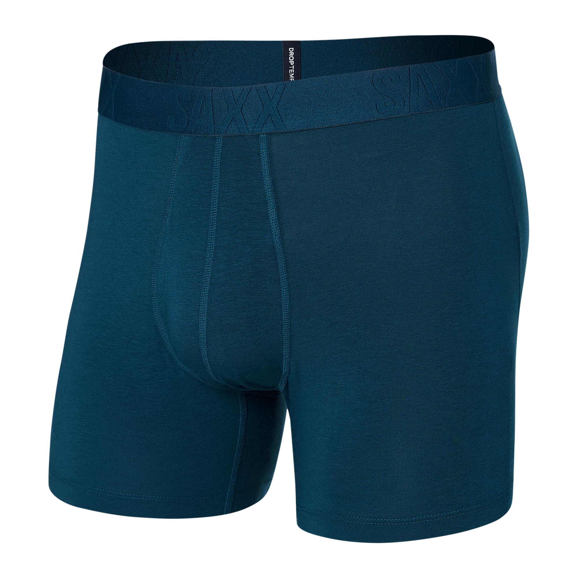 SAXX Underwear Co. Boxer Briefs Droptemp Cooling Cotton with Built-in Pouch Support