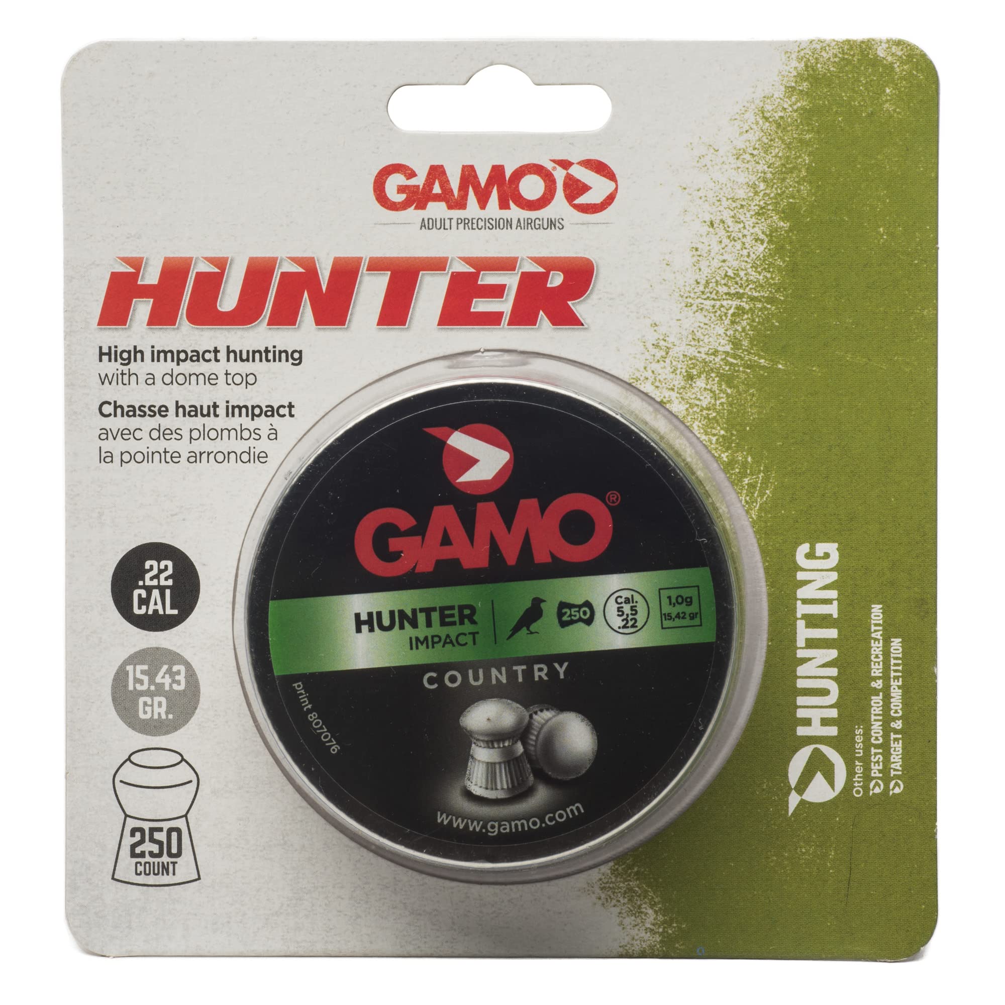 Gamo Hunter 250 .22 USA - Blister Pack