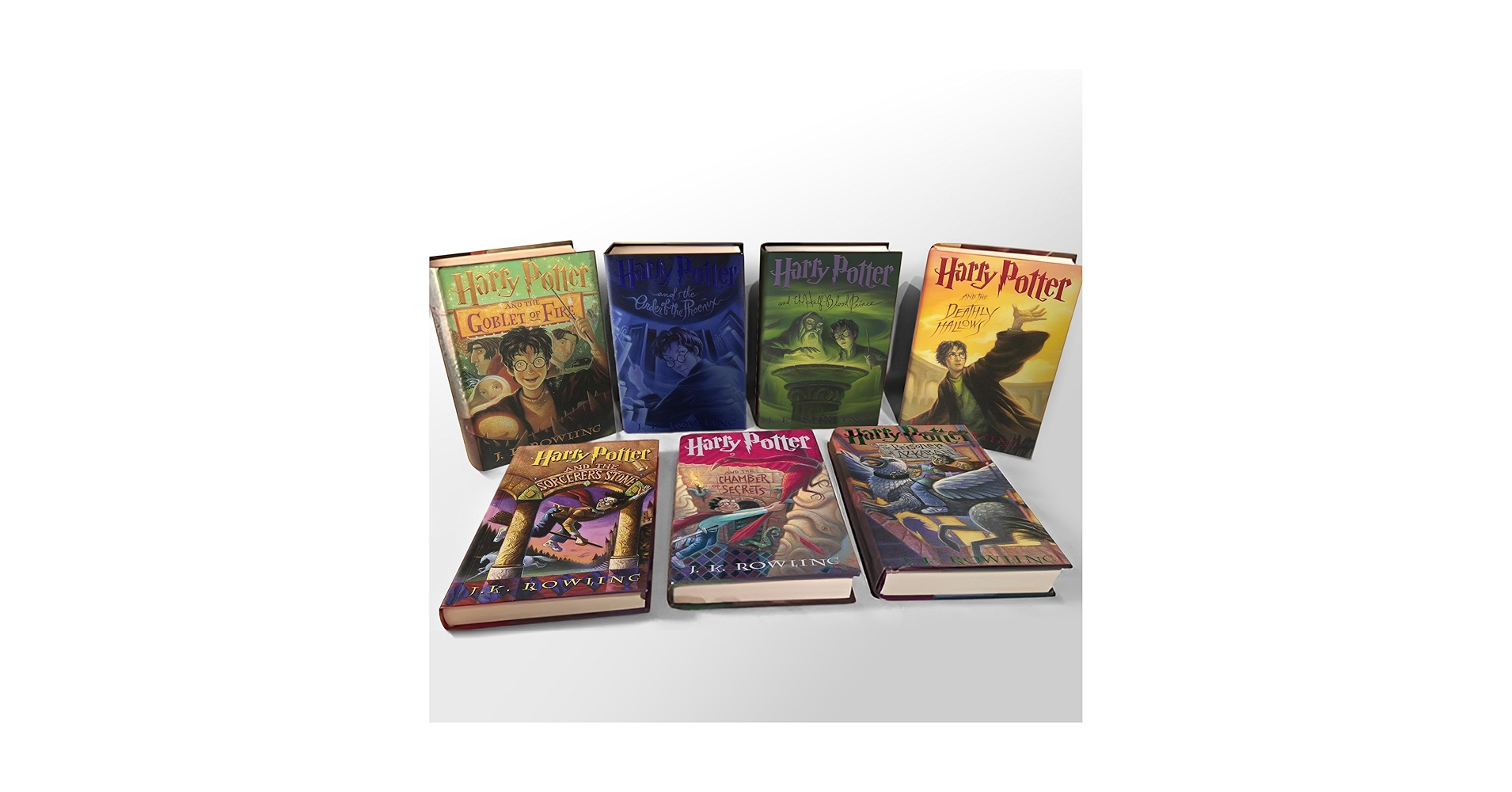 1-st Edition Harry Potter Full Book Set Volumes 1-7