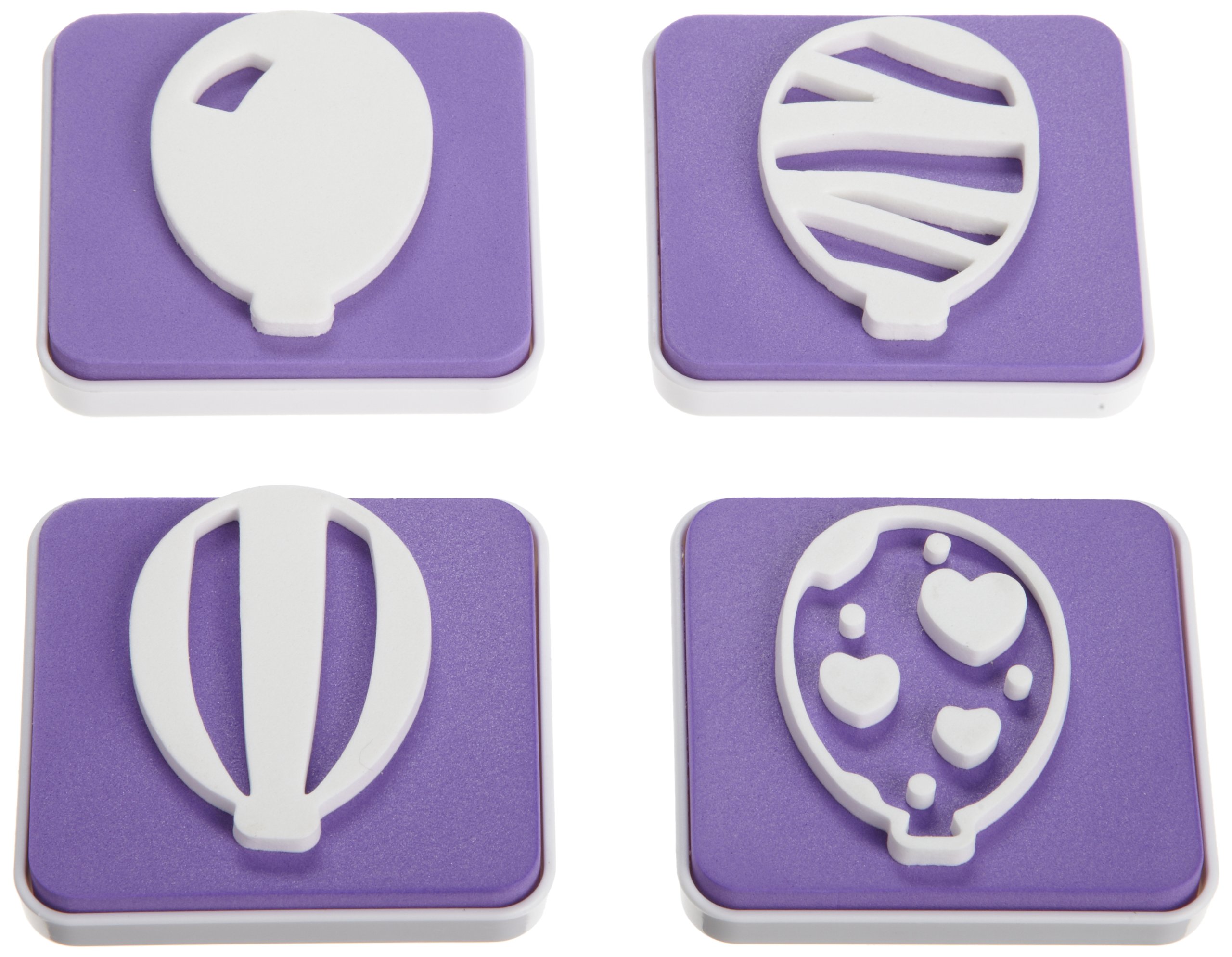 Wilton 4-Piece Balloon Stamp Set
