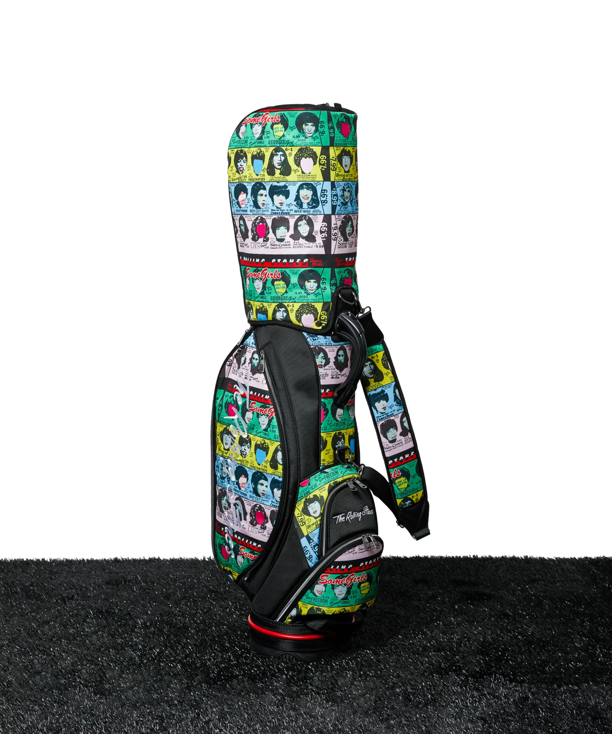 Amazon | BACKSPIN The Rolling Stones Some Girls Tour Golf Bag 