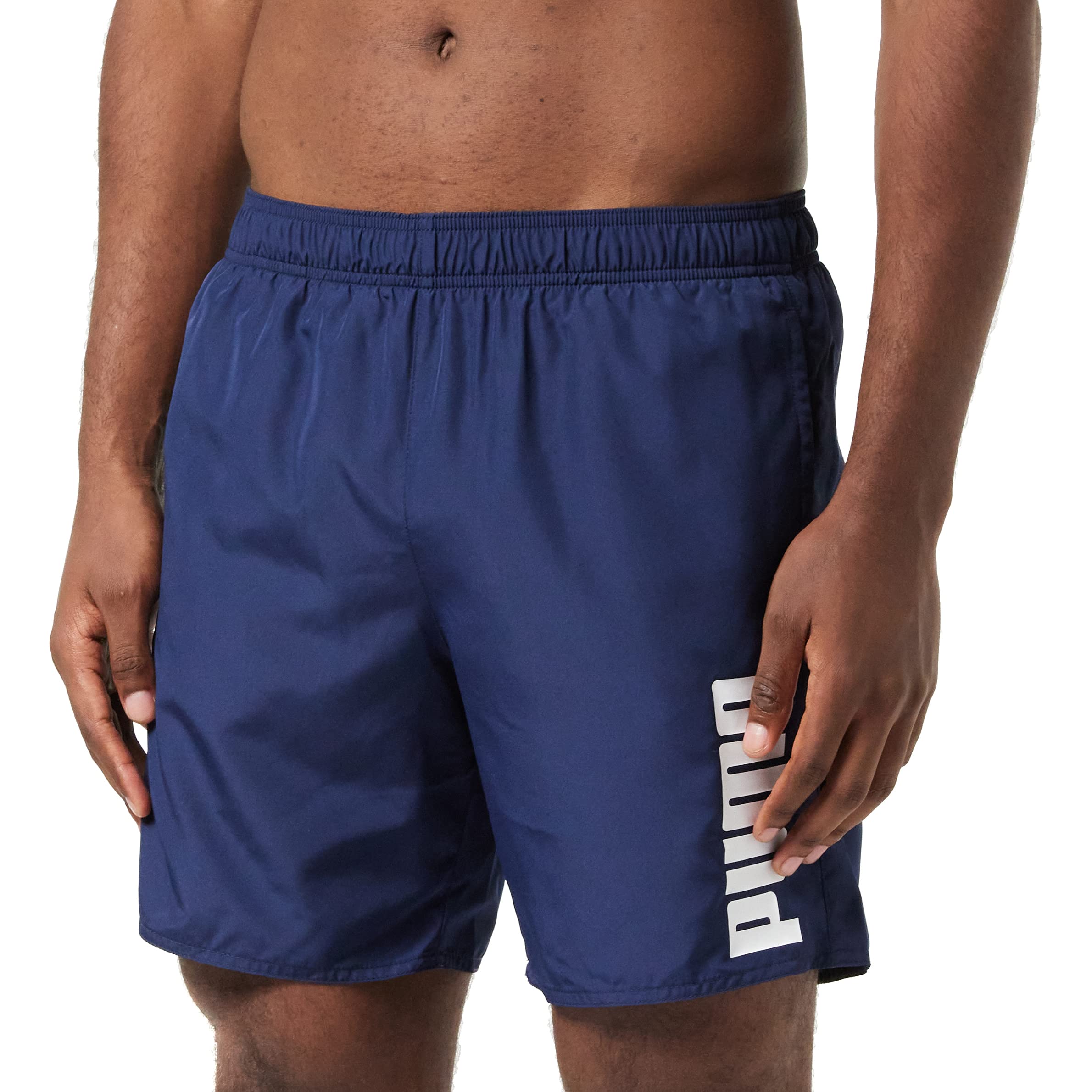 PUMA Mid shorts de baño para hombre (paquete de 1)