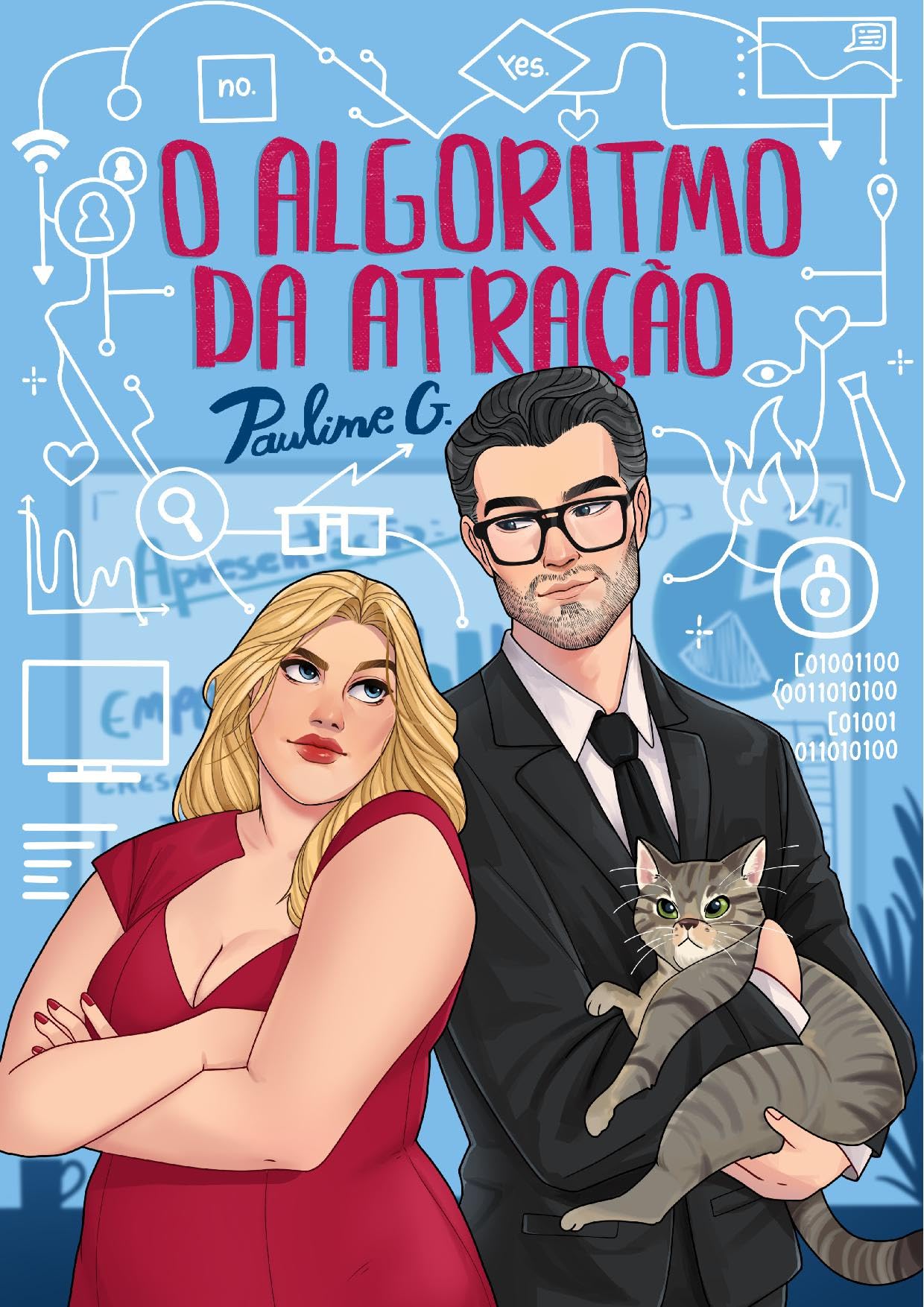O Algoritmo da Atração: O viúvo nerd e a colega de trabalho (DUOLOGIA ATRAÇÃO Livro 1)