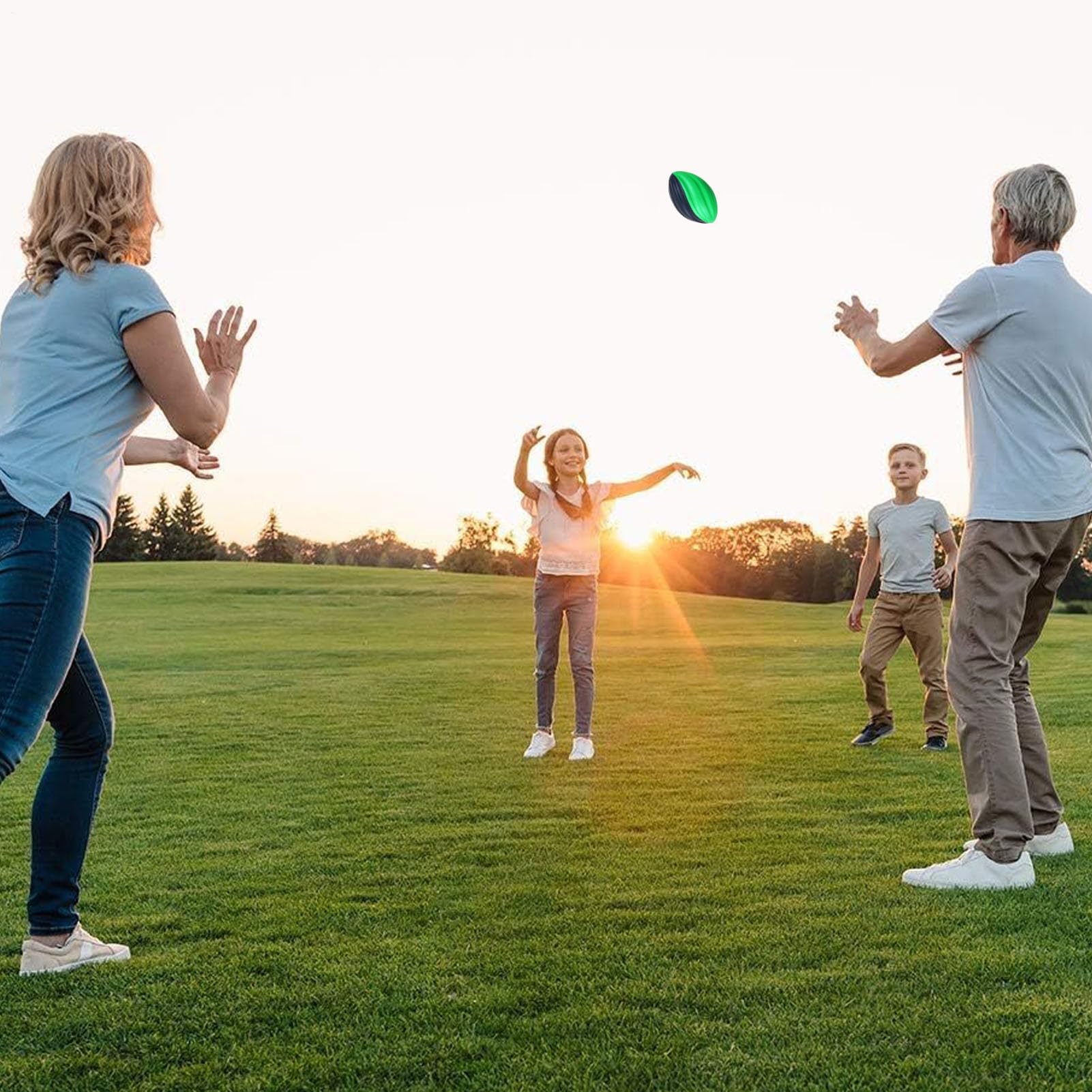 Genérico Pelota De Rugby para Niños: Pelota De Espuma De Rebote Lento De 5 Pulgadas, Diseño En | De Entrenamiento Sólido Y Suave para Juegos En Interiores Y Exteriores, Equipo Deportivo Seguro