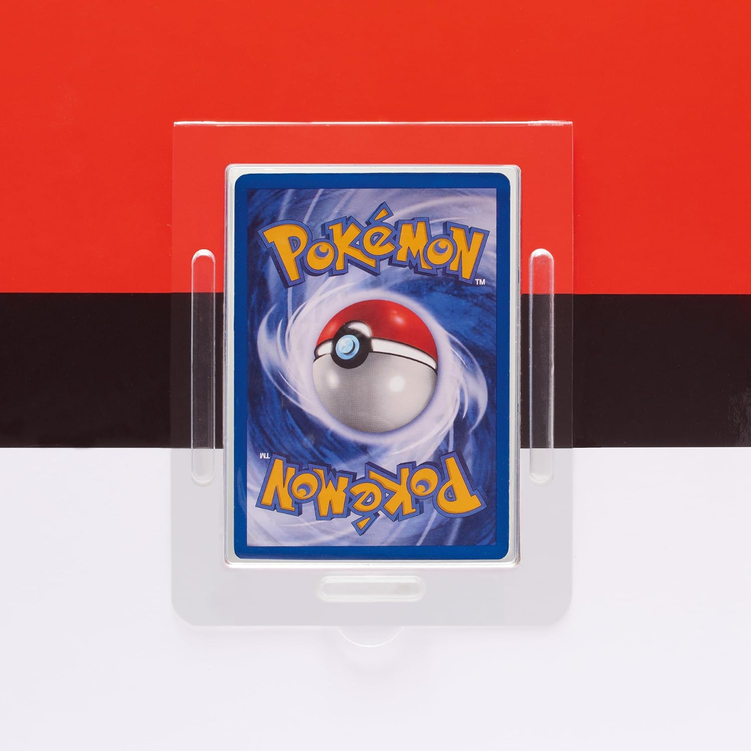 Leuchtturm 372285 TCG Album Pro – for 315 Pokémon or Digimon Trading Cards – A4 Red-White – incl. 5 Grande Pro Transparent Sleeves