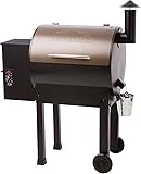 Traeger Tfb42Lzbc Grills Lil Tex Elite 22 Wood Pellet Grill And Smoker - Grill, Smoke, Bake, Roast, Braise, And Bbq (Bronze)