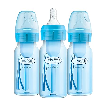 Buy Dr Brown S Options Baby Bottles Pack Of 3 Blue Online At Low Prices In India Amazon In