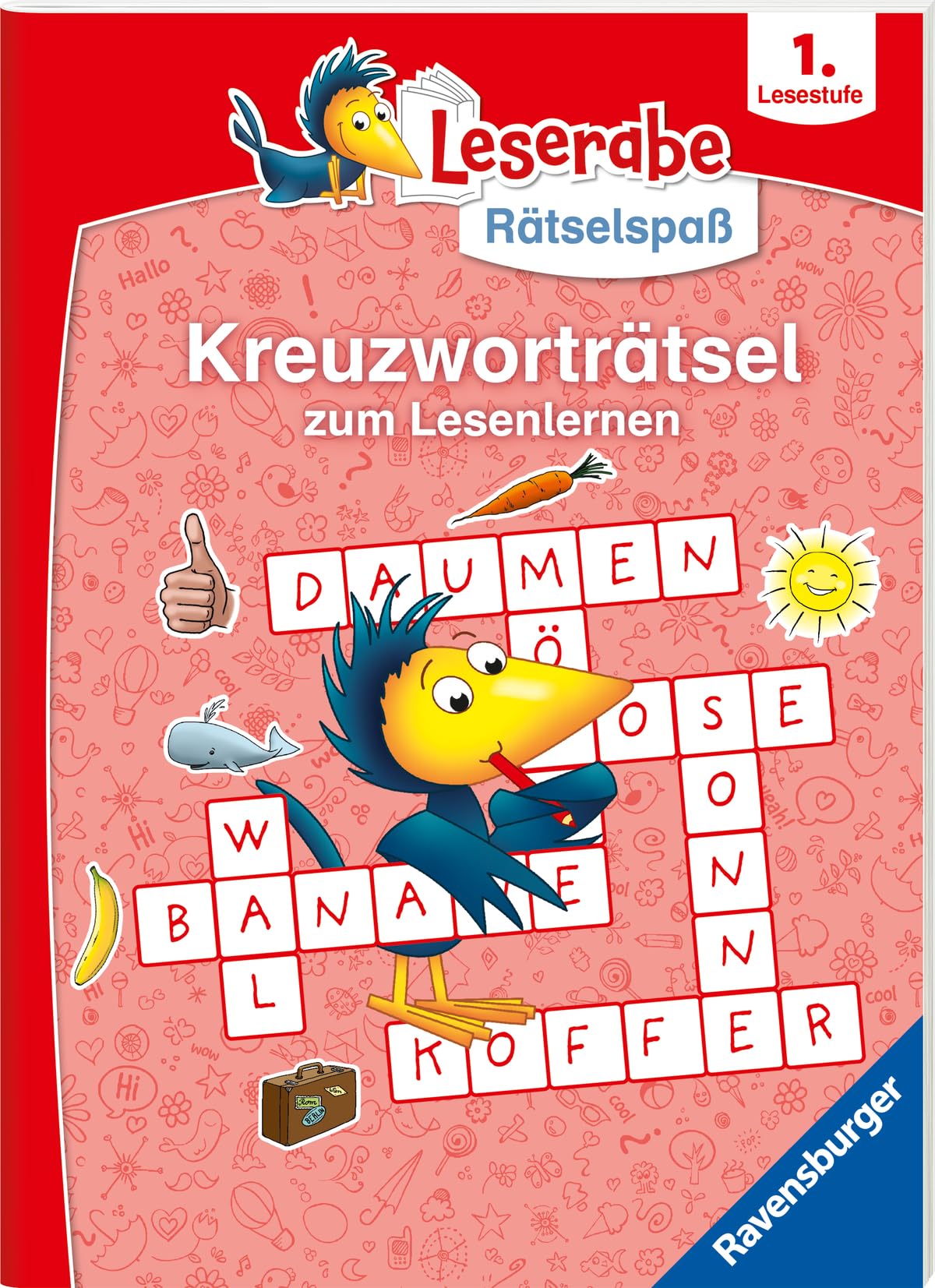Ravensburger Leserabe Rätselspaß - Kreuzworträtsel zum Lesenlernen - 1. Lesestufe