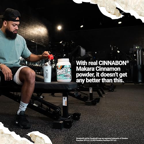 Miniatura 5 de GHOST WHEY - Proteína en polvo, cinabon, 2 libras, 0.88 oz de proteína, mezcla de proteína de suero de leche, batidos de nutrición y