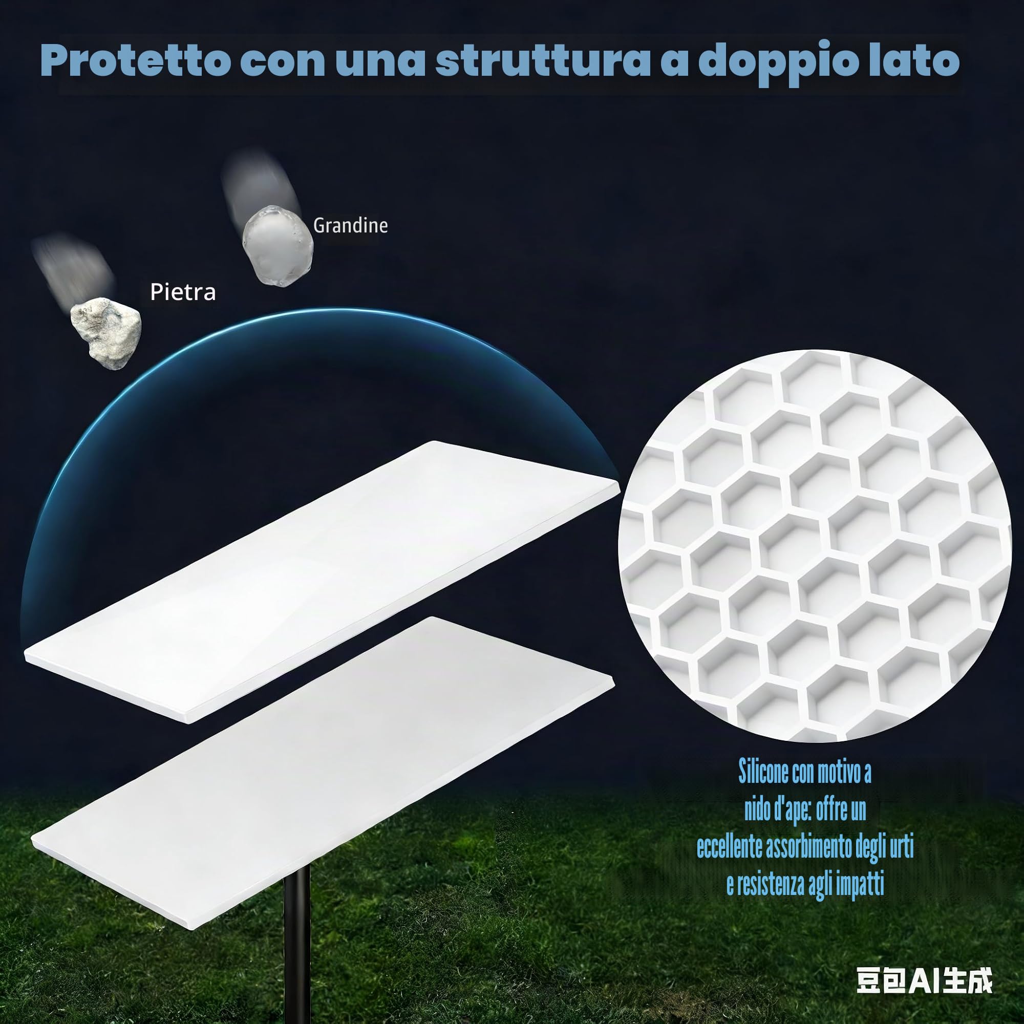Starlink Gen 3 Custodia protettiva, Starlink Gen 3 Custodia protettiva,custodia protettiva in silicone liquido per Starlink Standard/Gen 3, impermeabile, antiurto, sicura per segnale