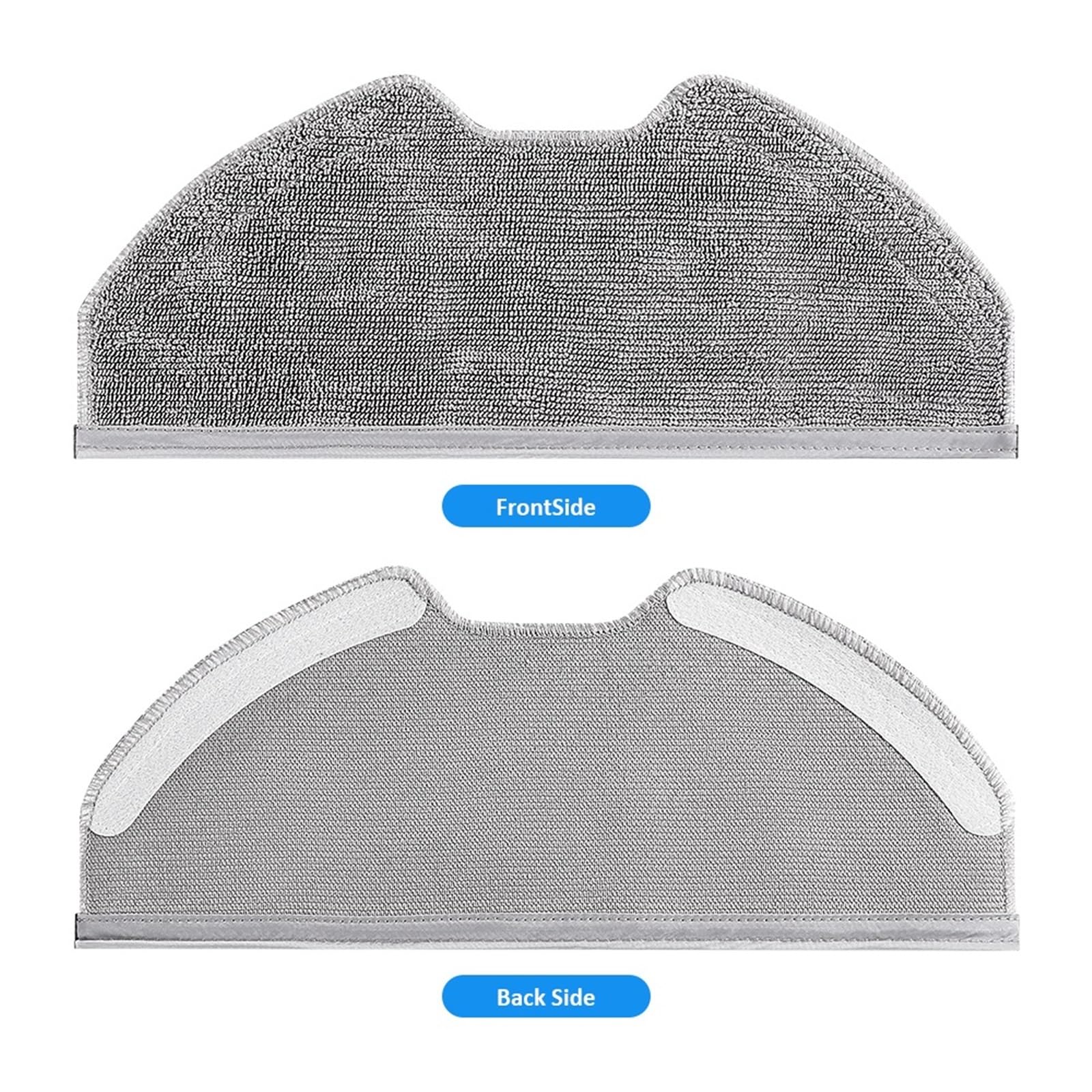 Almohadillas For Fregona, Compatibles Con Eufy, X8 Pro, Accesorios For Robot Aspirador, Paños De Fregona For Barrer En Seco Y Húmedo, Pieza De Repuesto For Fregona De Suelo Lavable(50 pcs)