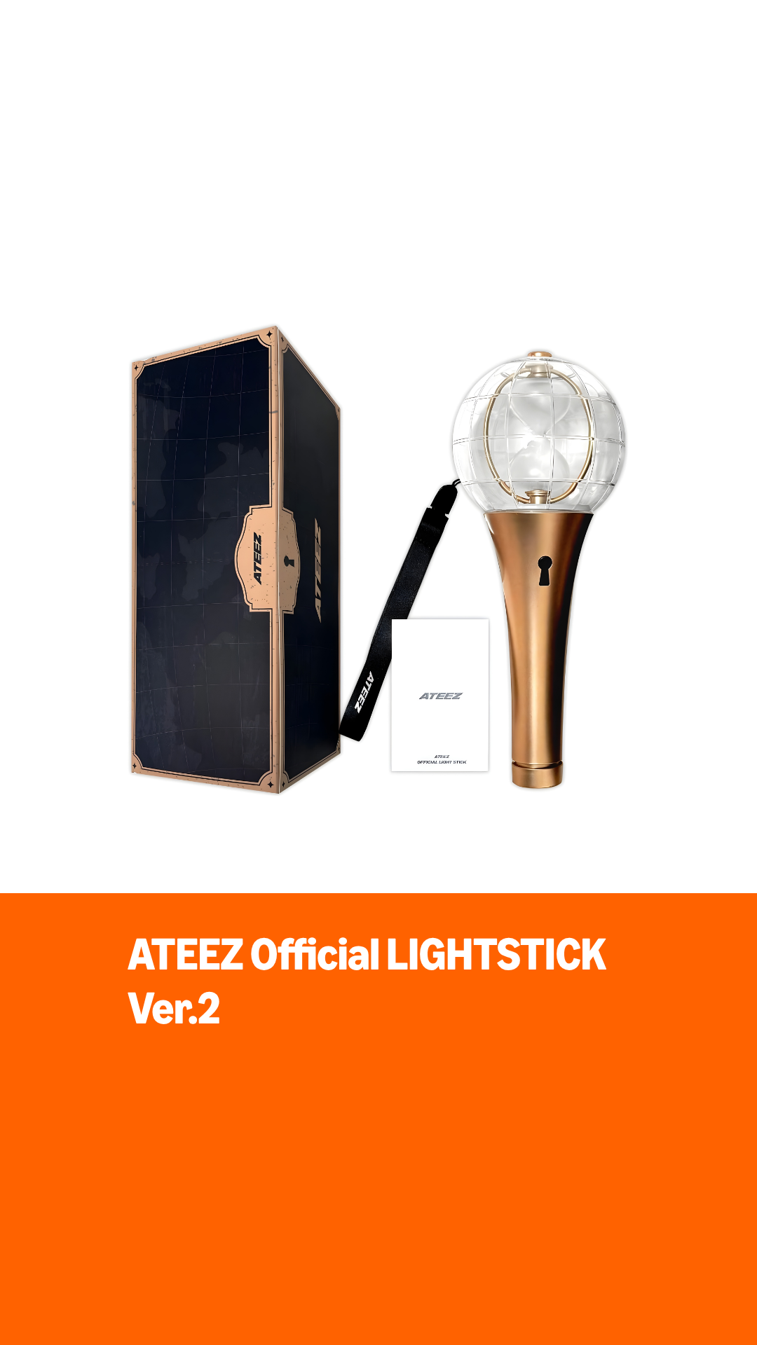 ATEEZ Official LIGHTSTICK ver.2 (+Seller's Gift : Ateez photocards