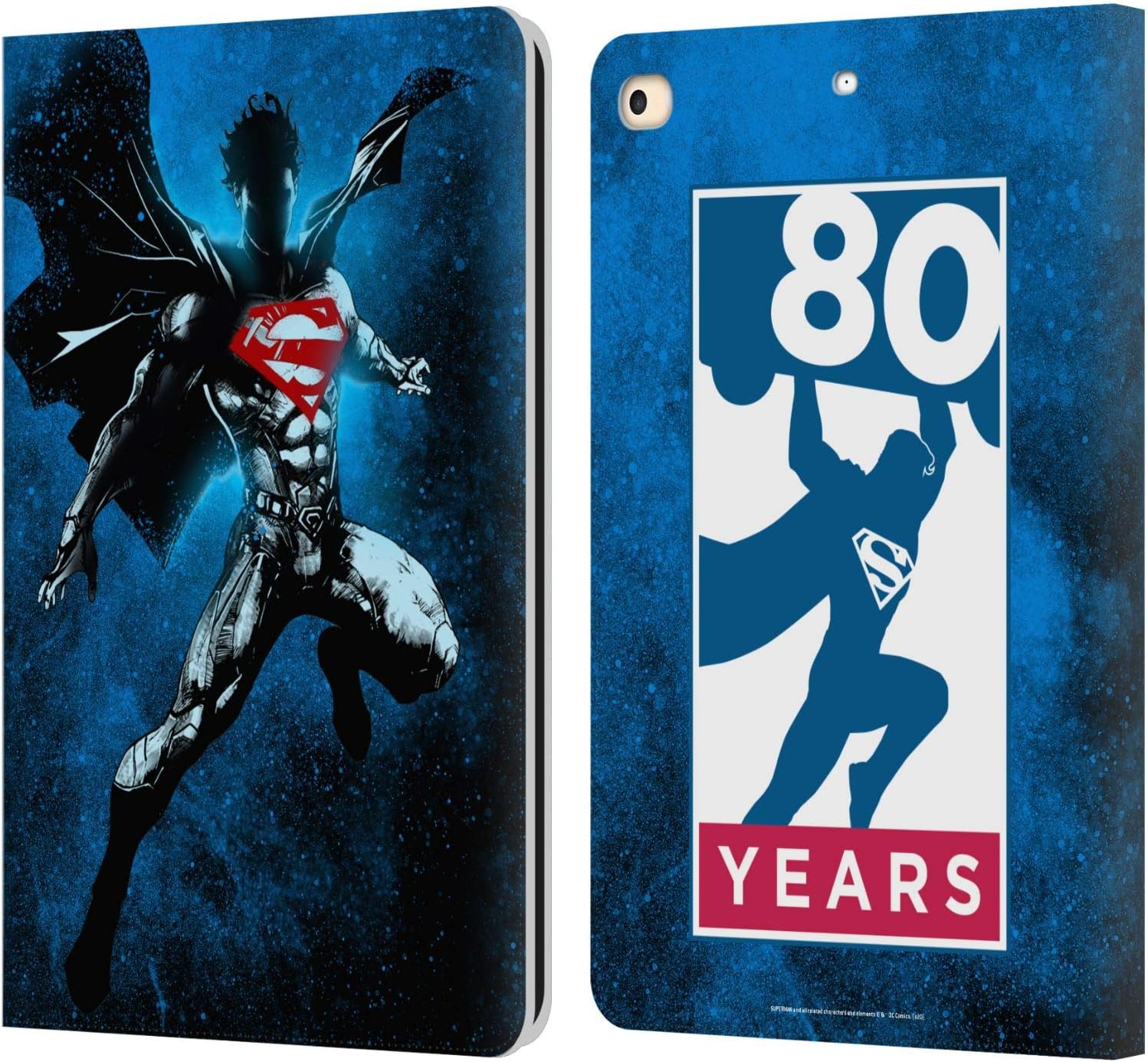 Superman DC Comics iPad 9.7 leather wallet case