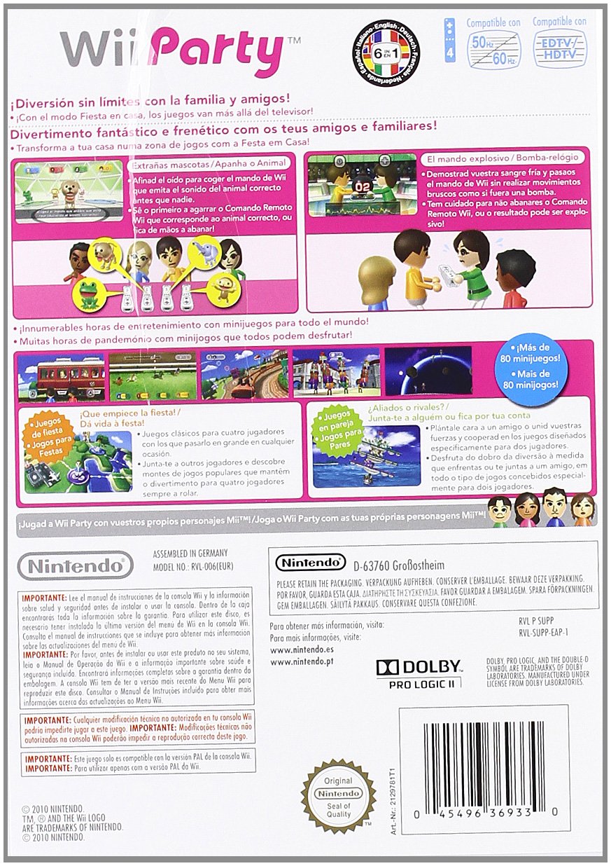 Nintendo Party, Wii