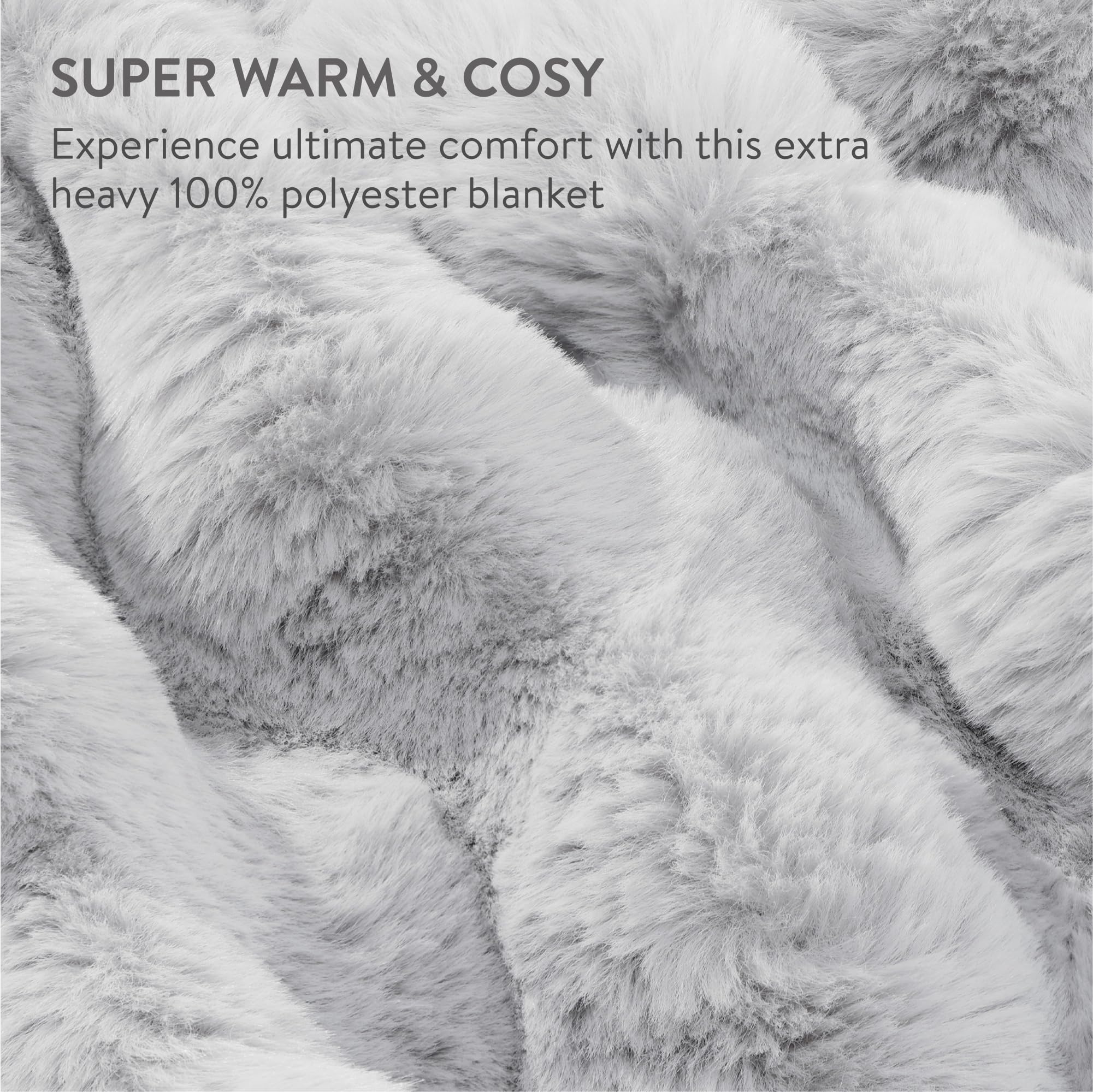 Coperta di lusso in pelliccia sintetica ultra morbida e soffice, coperta avvolge