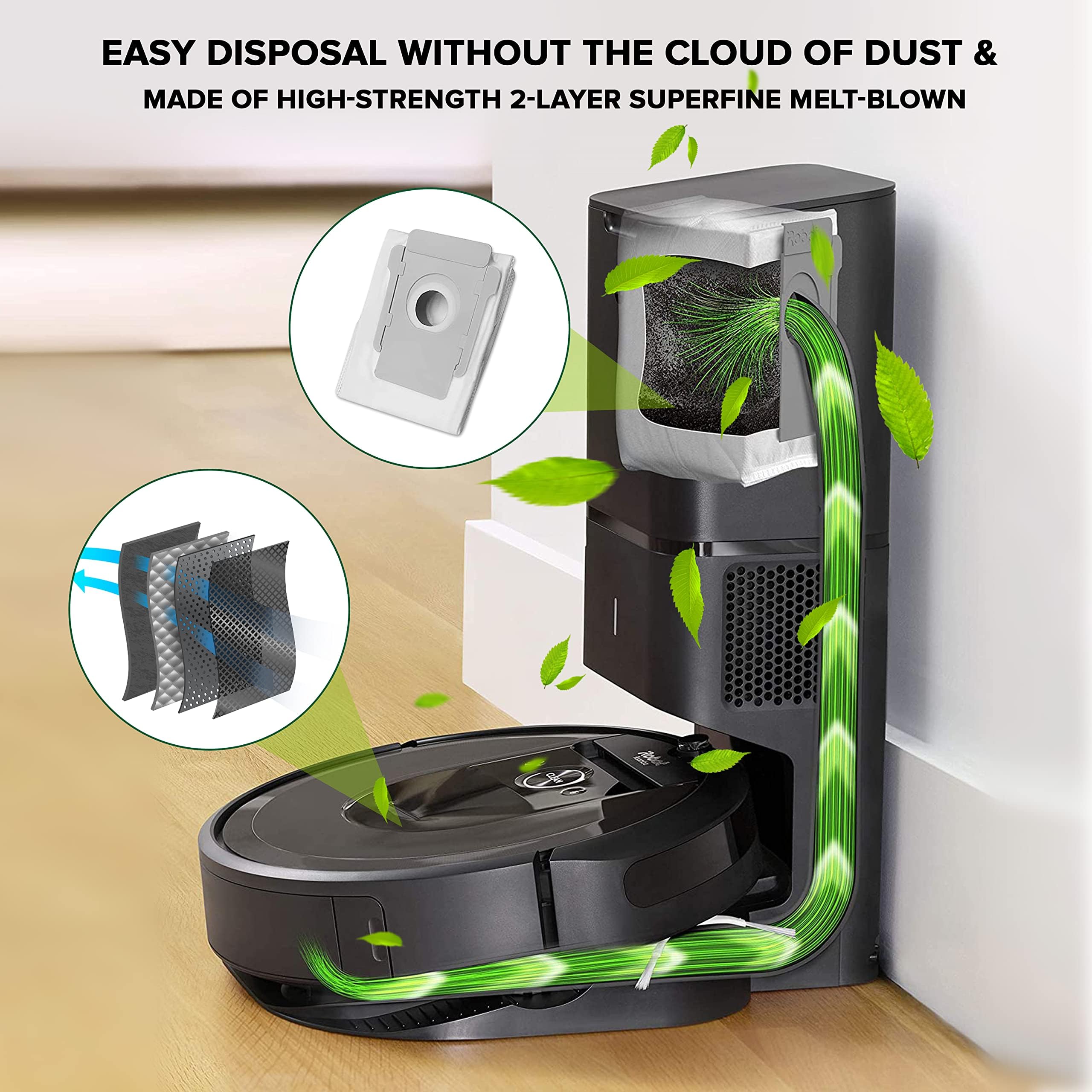 Amazon.co.jp: HOUSEHOLDNEED 交換用掃除機バッグ 10個パック