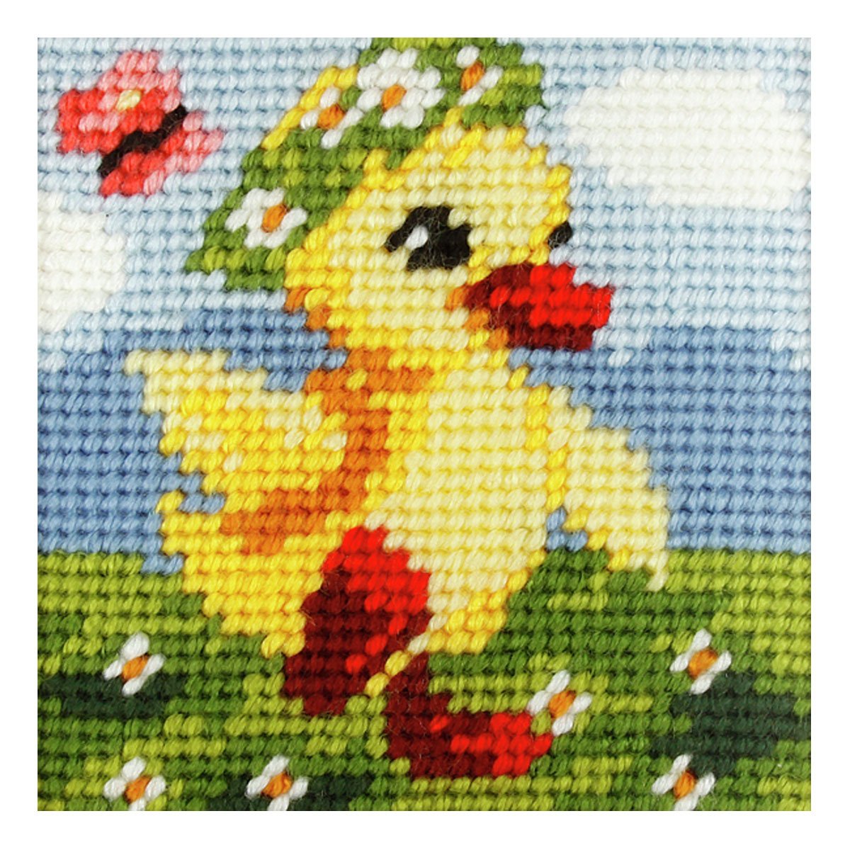 Orchidea Little Duck and Butterfly Tapestry Kit