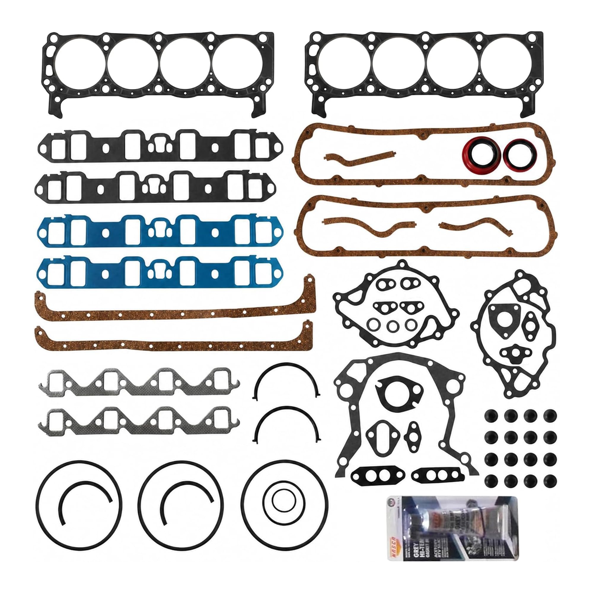 PartsFlow Engine Gasket Set for Ford, Mercury, Lincoln