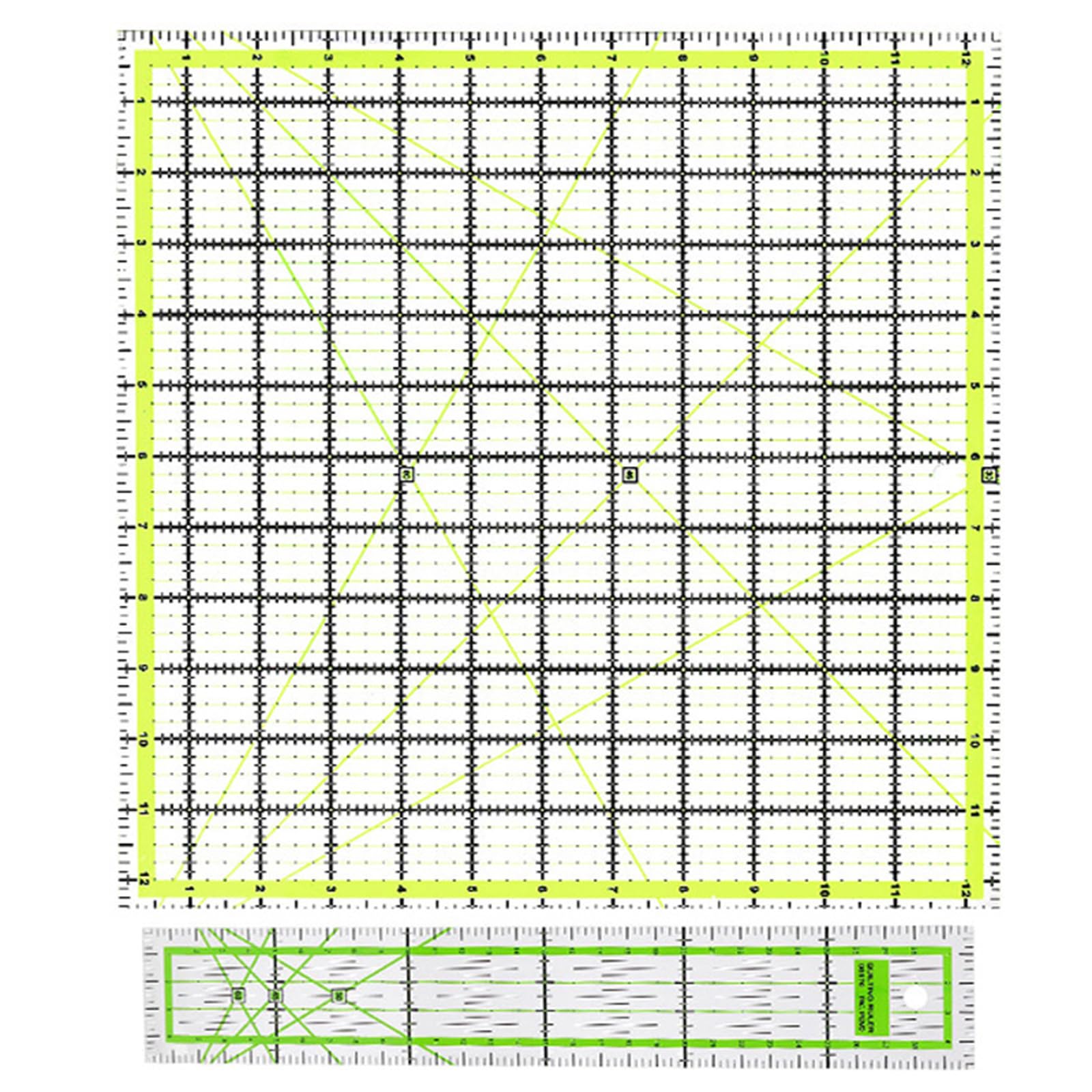 Tsophreniq Quilting Ruler Patchwork Ruler Sewing Multifunctional Fabric Cutting Sewing Supplies for Craft Patchwork Multifunctional Quilting Fabric Cutting