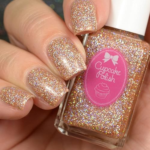 Miniatura 2 de Beauty is Everywhere - Esmalte de uñas con purpurina Nude Holo de Cupcake Polish
