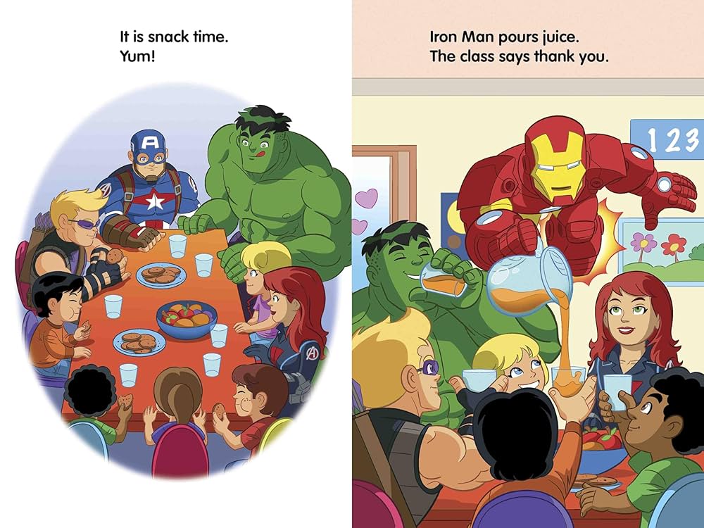 TNWorld of reading marvel　Froggy等 Amazon.com: World of Reading Marvel: Meet the Super Heroes