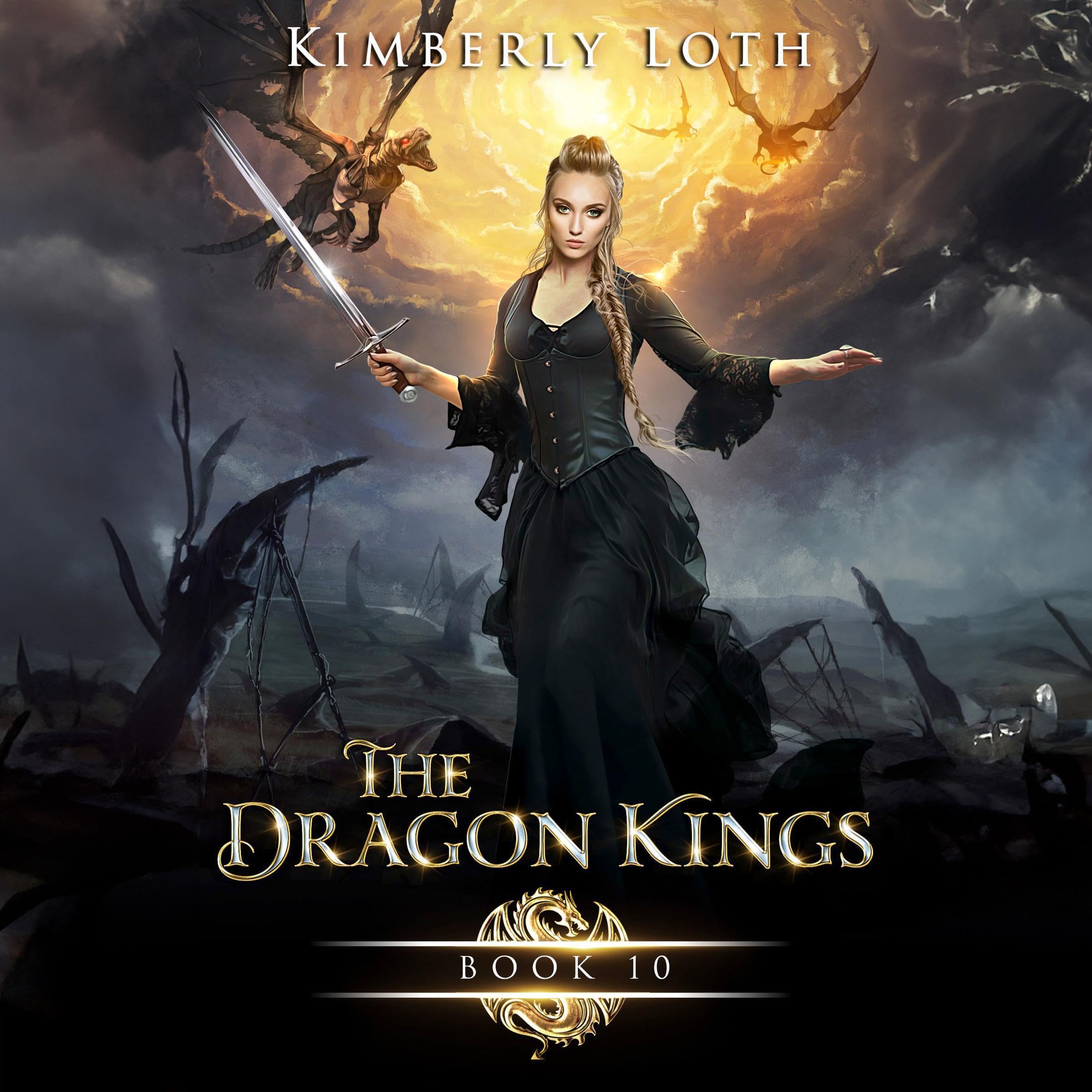 Cover art for The Dragon Kings, Book Ten