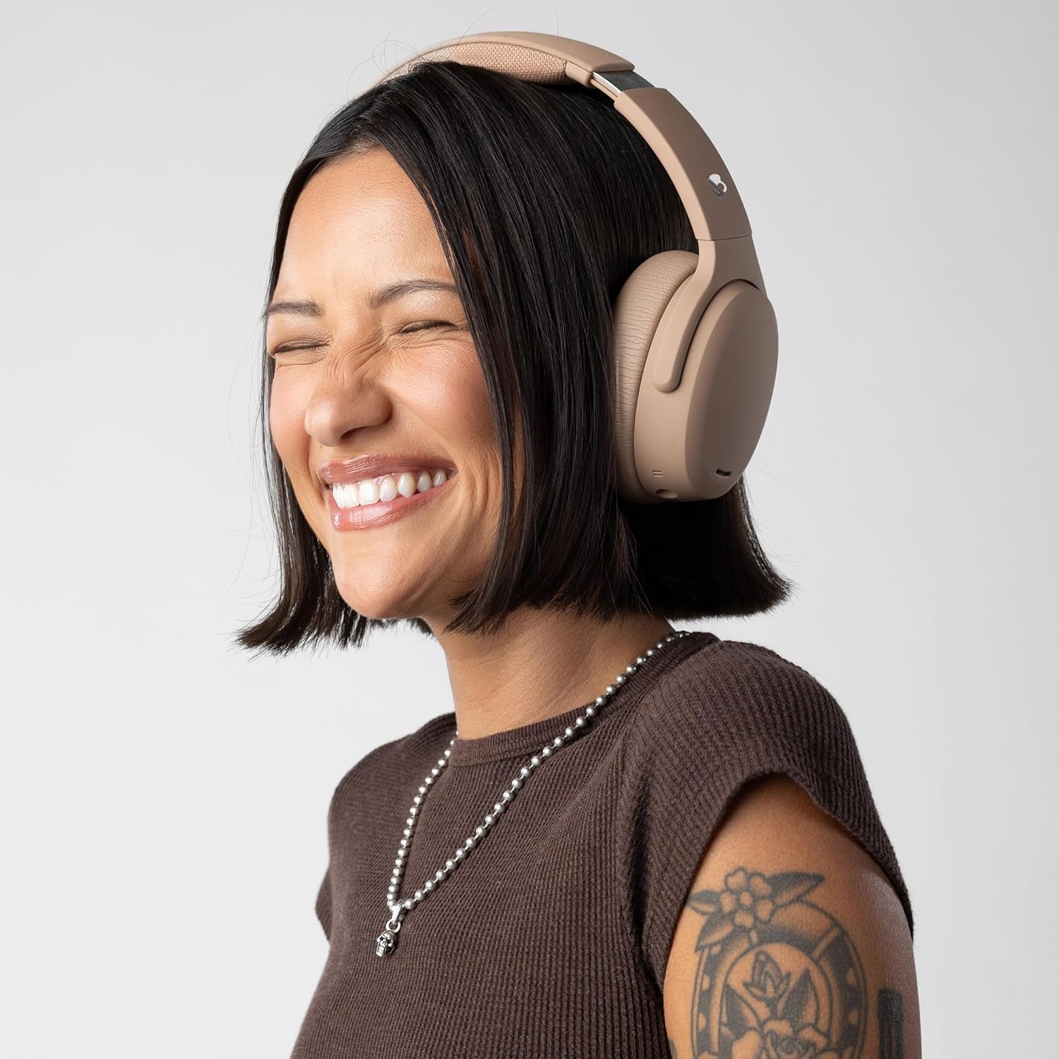 Skullcandy Crusher ANC 2 Wireless Over-Ear Bluetooth Headphones with Multi-Sensory Bass, Active Noise Cancelling, Up to 60 Hours Battery, Microphone for iPhone Android - Primer - Image 8